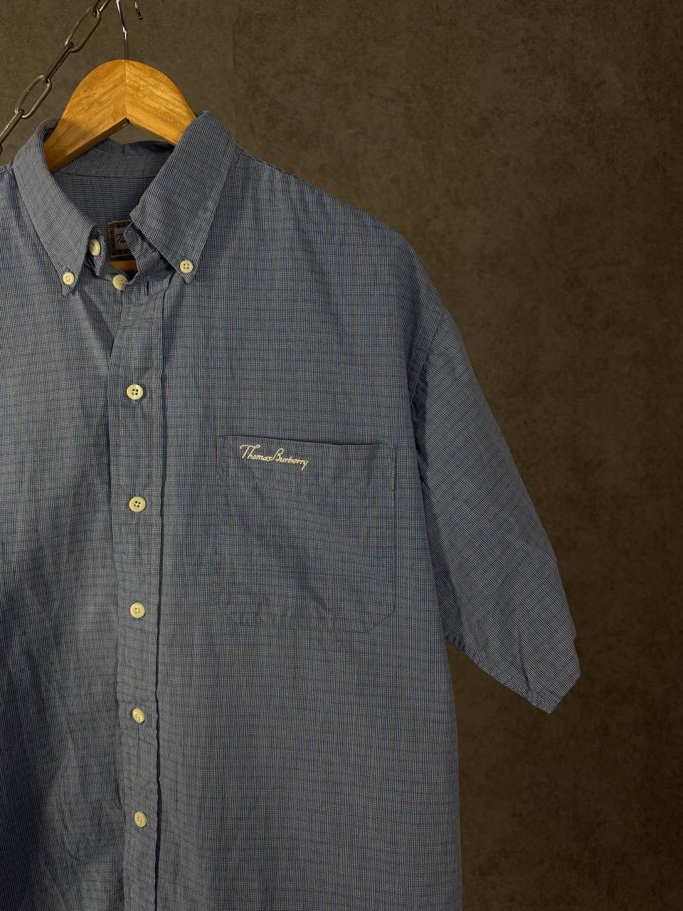 Burberry Thomas Burberry luxury designer vintage shirt Size US XXL / EU 58 / 5 - 2 Thumbnail