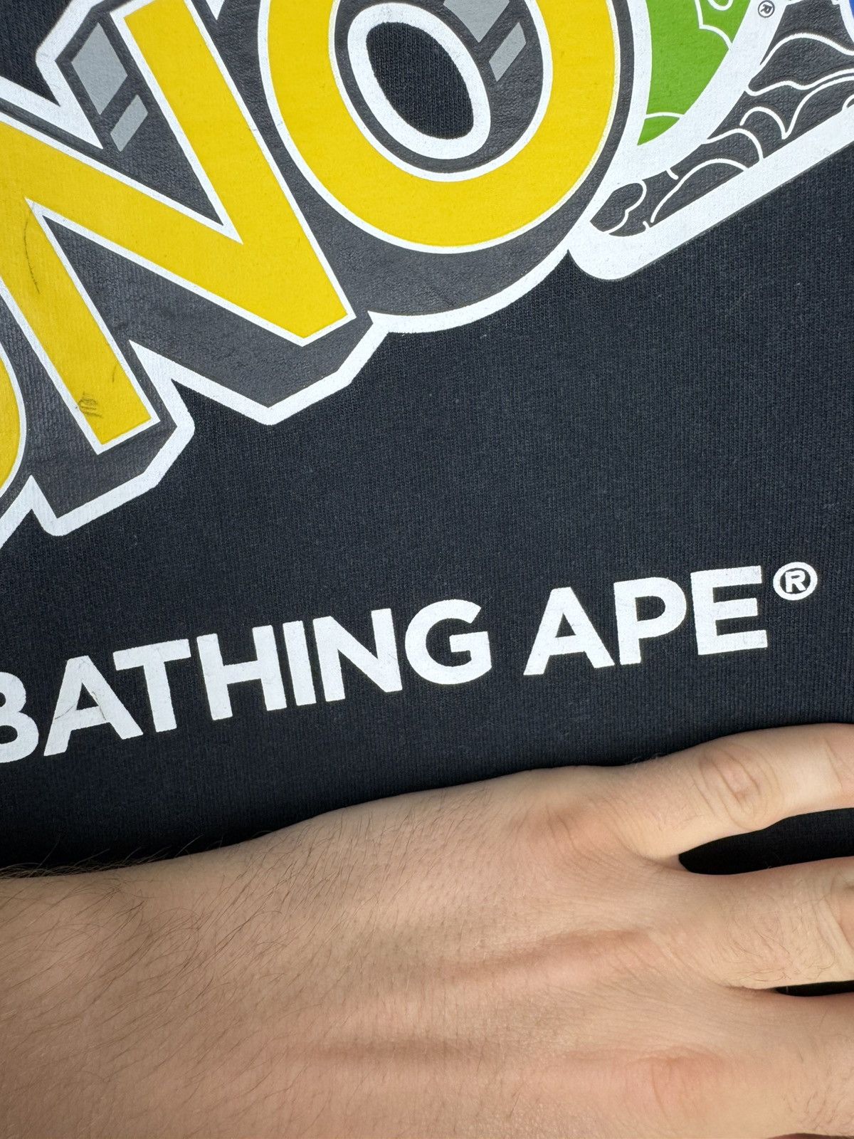 Bape Bape A Bathing Ape x UNO T-shirt Size US S / EU 44-46 / 1 - 10 Thumbnail