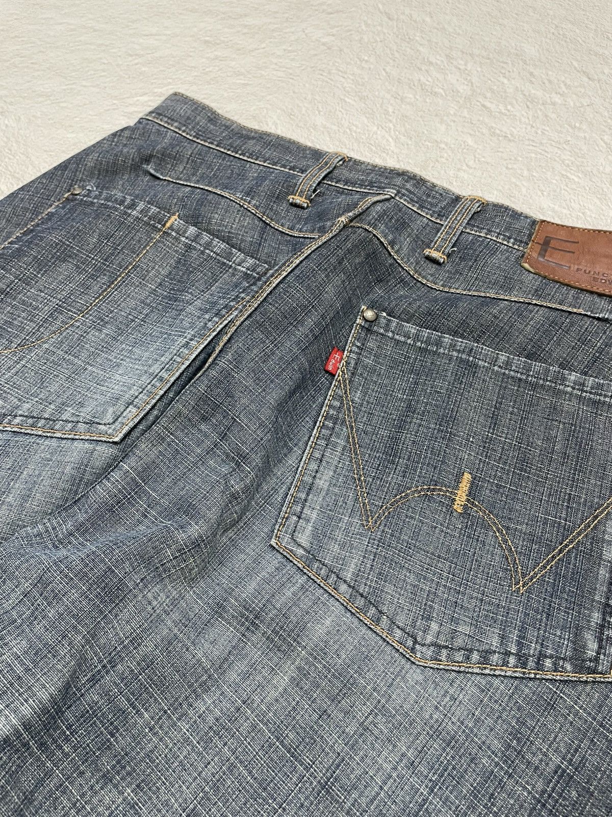 2000s Vintage Flared Jeans Edwin Denim Y2K