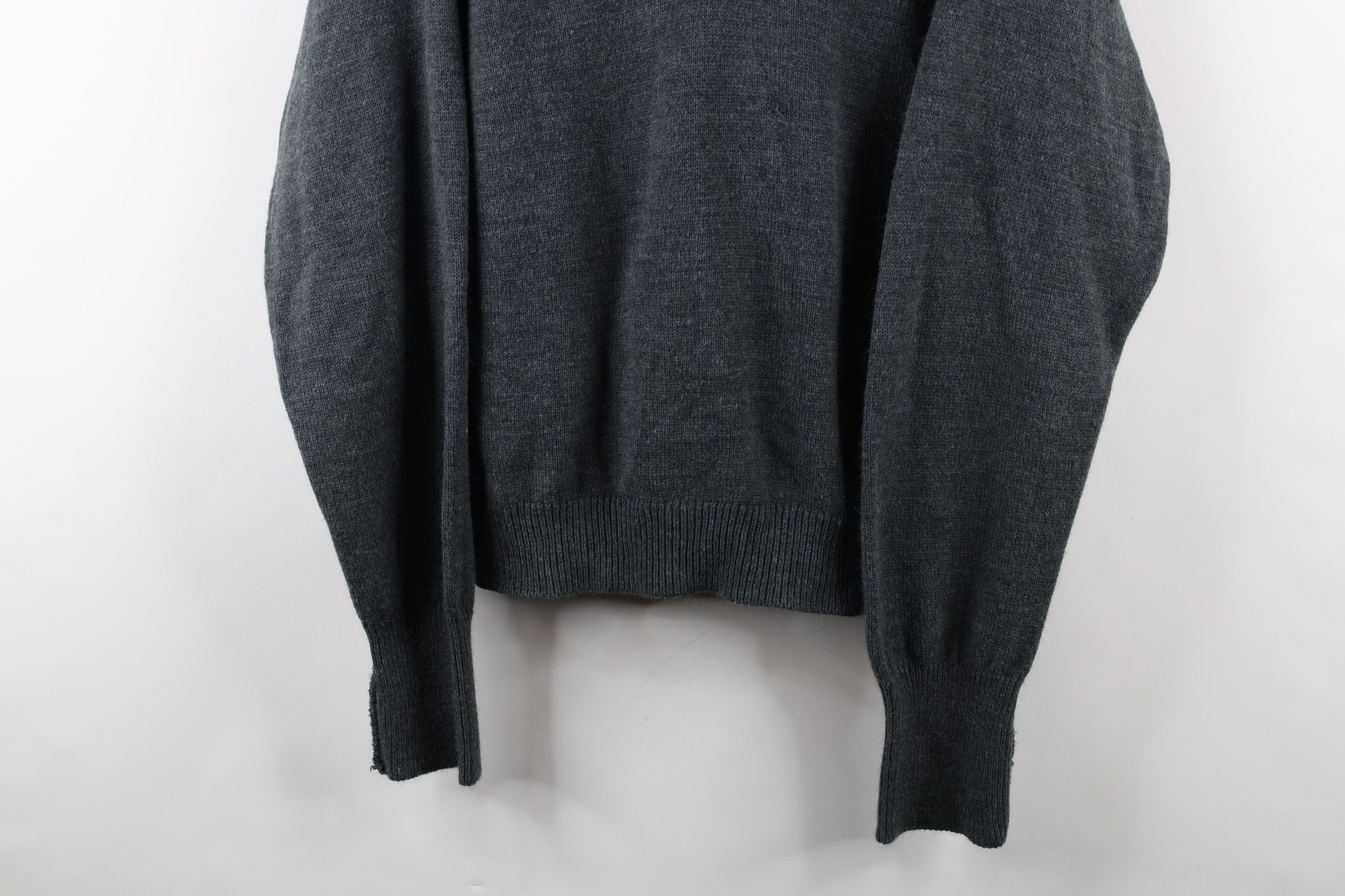 Vintage Vintage 70s Lord Jeff Knit V-Neck Sweater Heather Gray USA Size US M / EU 48-50 / 2 - 3 Thumbnail
