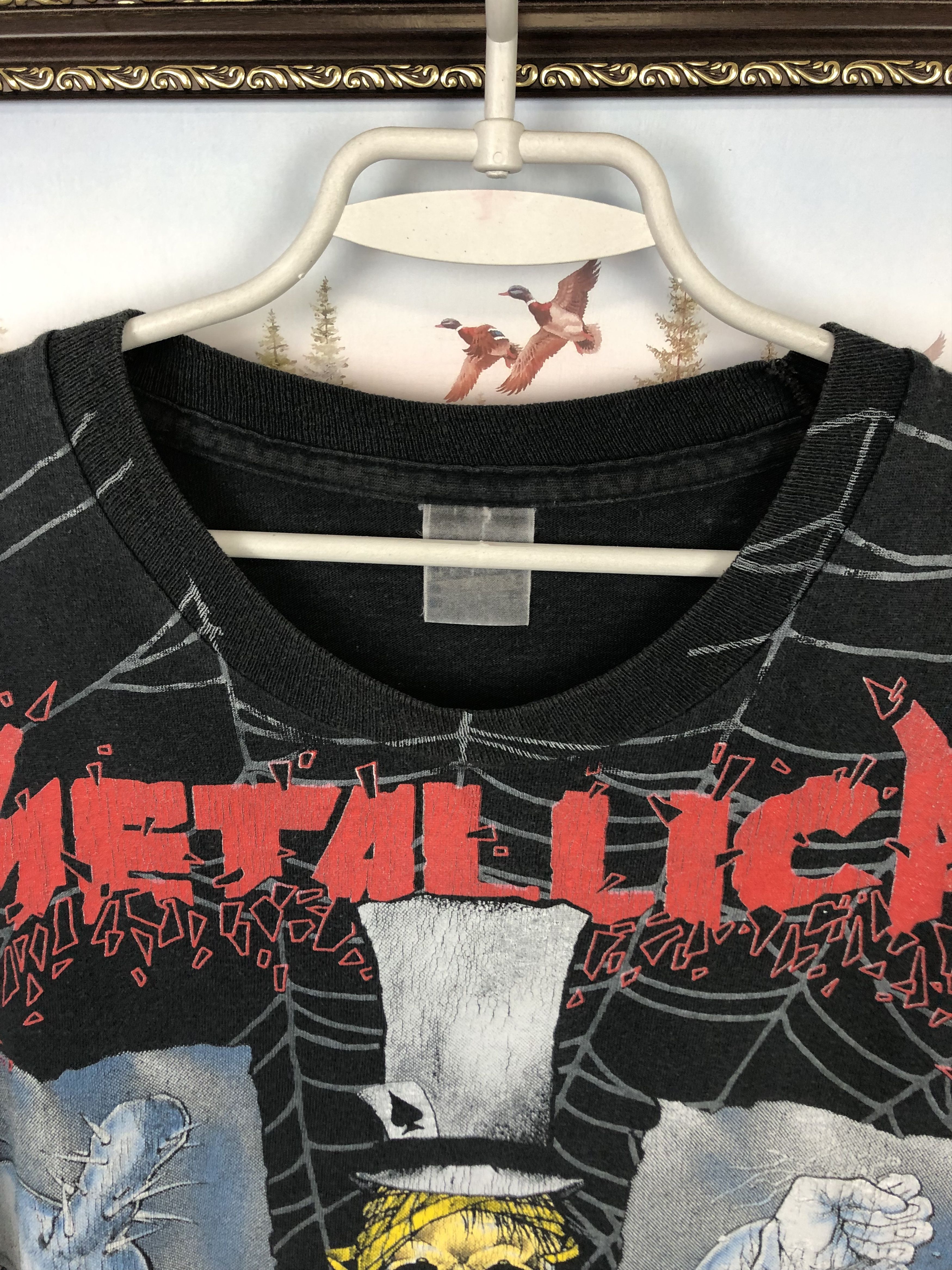Vintage Vintage 1992 Metallica Ringmaster Pushead Shirt Tee Hype Size US L / EU 52-54 / 3 - 7 Thumbnail