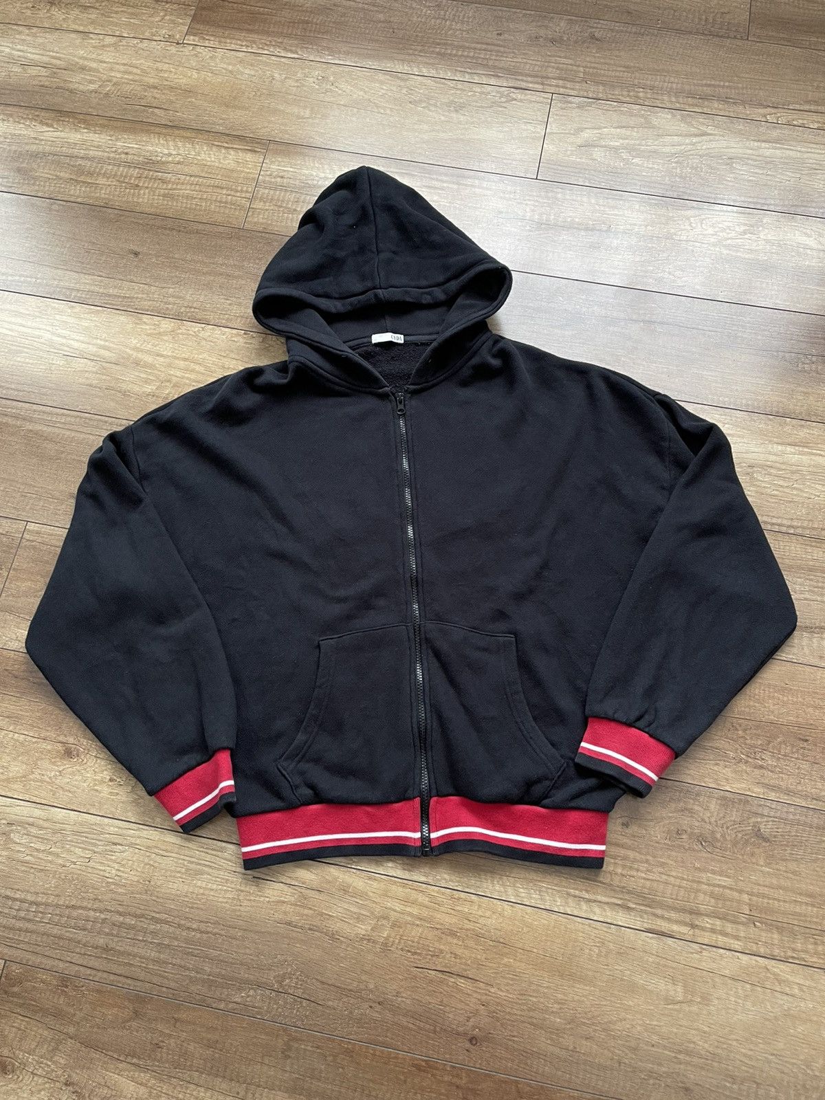 Vintage Gyda Broadcast Japanese Zip Hoodie Big Logo Size XL / US 12-14 / IT 48-50 - 5 Thumbnail