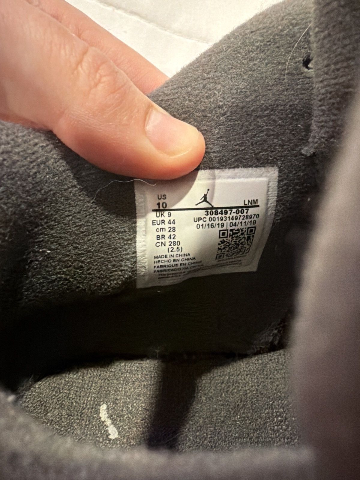 Jordan Brand Jordan 4 Retro ‘Cool Grey’ 2019 Size US 10 / EU 43 - 6 Thumbnail