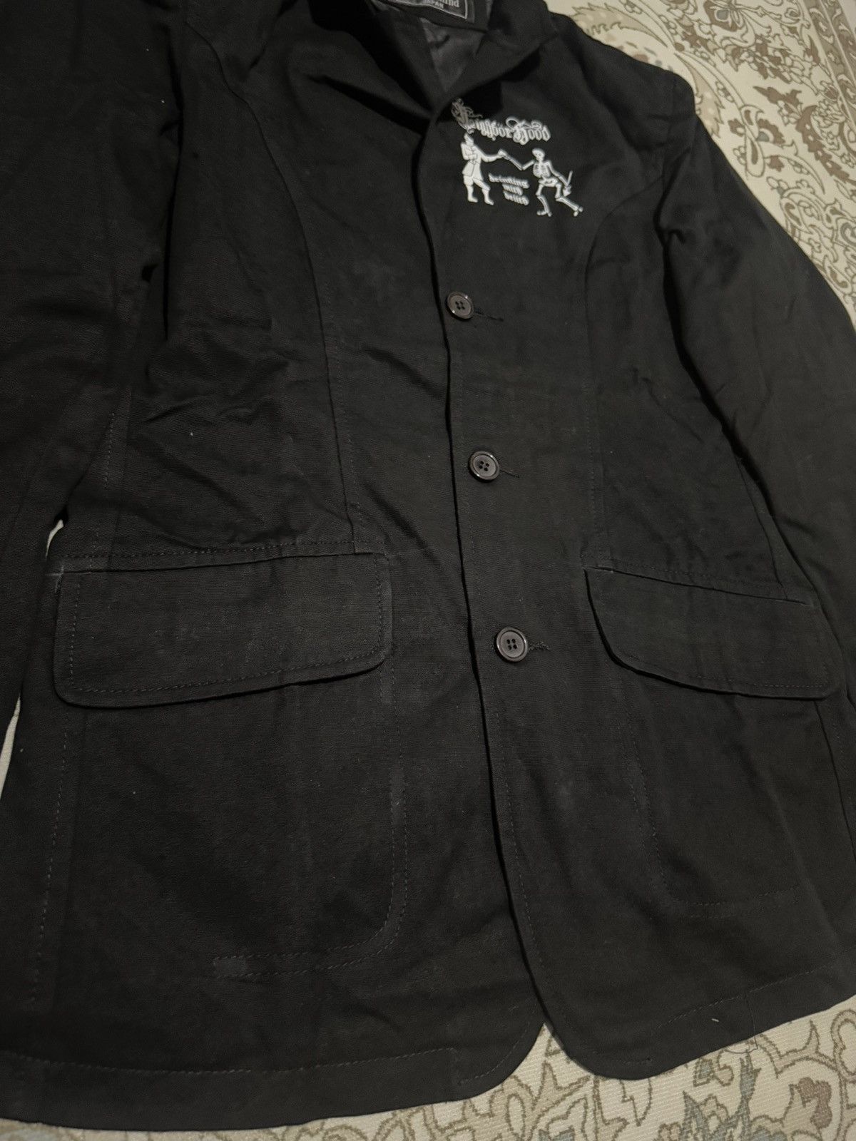 Issey Miyake × Mastermind Japan × Neighborhood OG Mastermind x Nbhd “Dealing with death” Coach Jacket Size US M / EU 48-50 / 2 - 5 Thumbnail