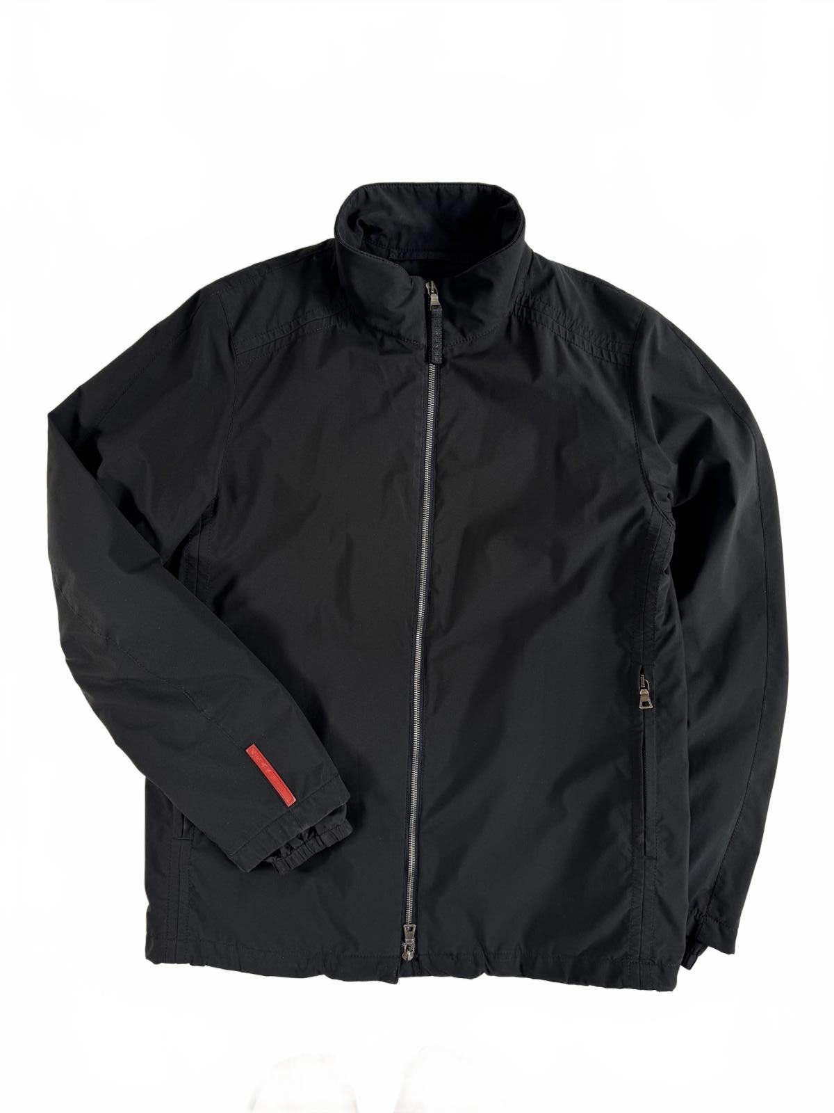 Prada Sport Gore-Tex Zip Up Jacket Black Medium