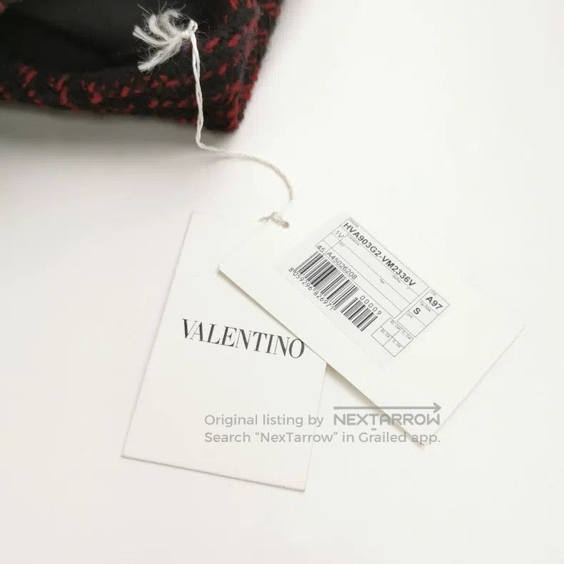 Valentino Valentino Wool and cashmere blend crew neck short-sleeved Size US S / EU 44-46 / 1 - 3 Thumbnail