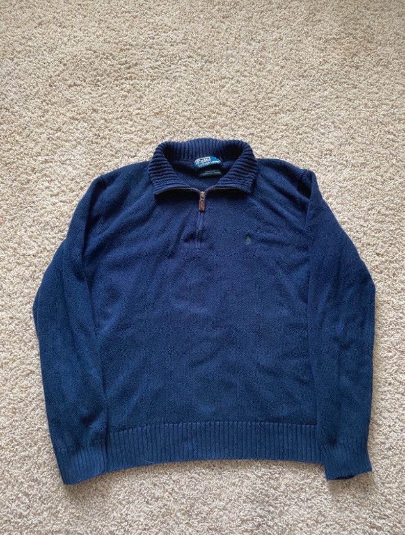 Polo Ralph Lauren Polo Ralph Lauren quarter-zip fleece Size US L / EU 52-54 / 3 - 1 Thumbnail