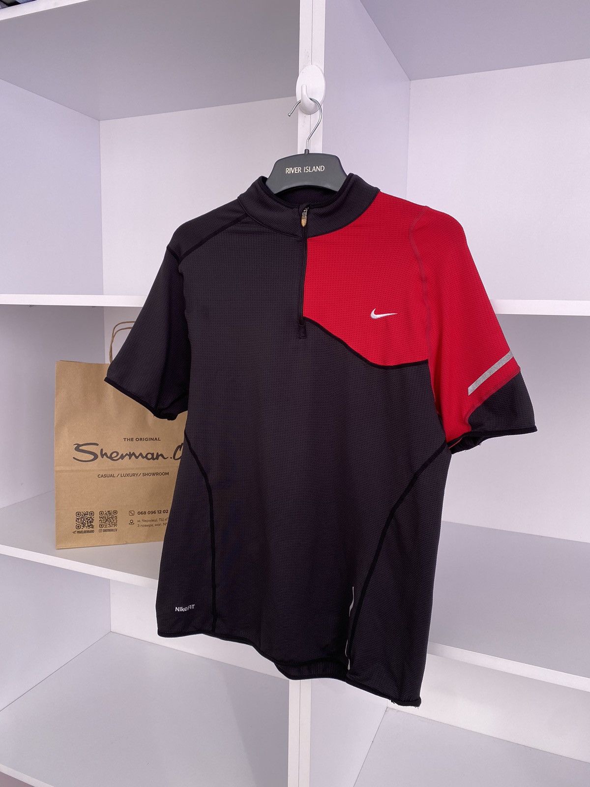 Nike × Vintage Vintage Nike Fit Dry Jersey Size US M / EU 48-50 / 2 - 6 Thumbnail