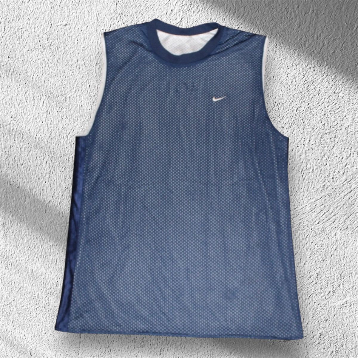 Nike Vintage 90s Nike Reversible Basketball Jersey Mini Swoosh Size US L / EU 52-54 / 3 - 5 Thumbnail