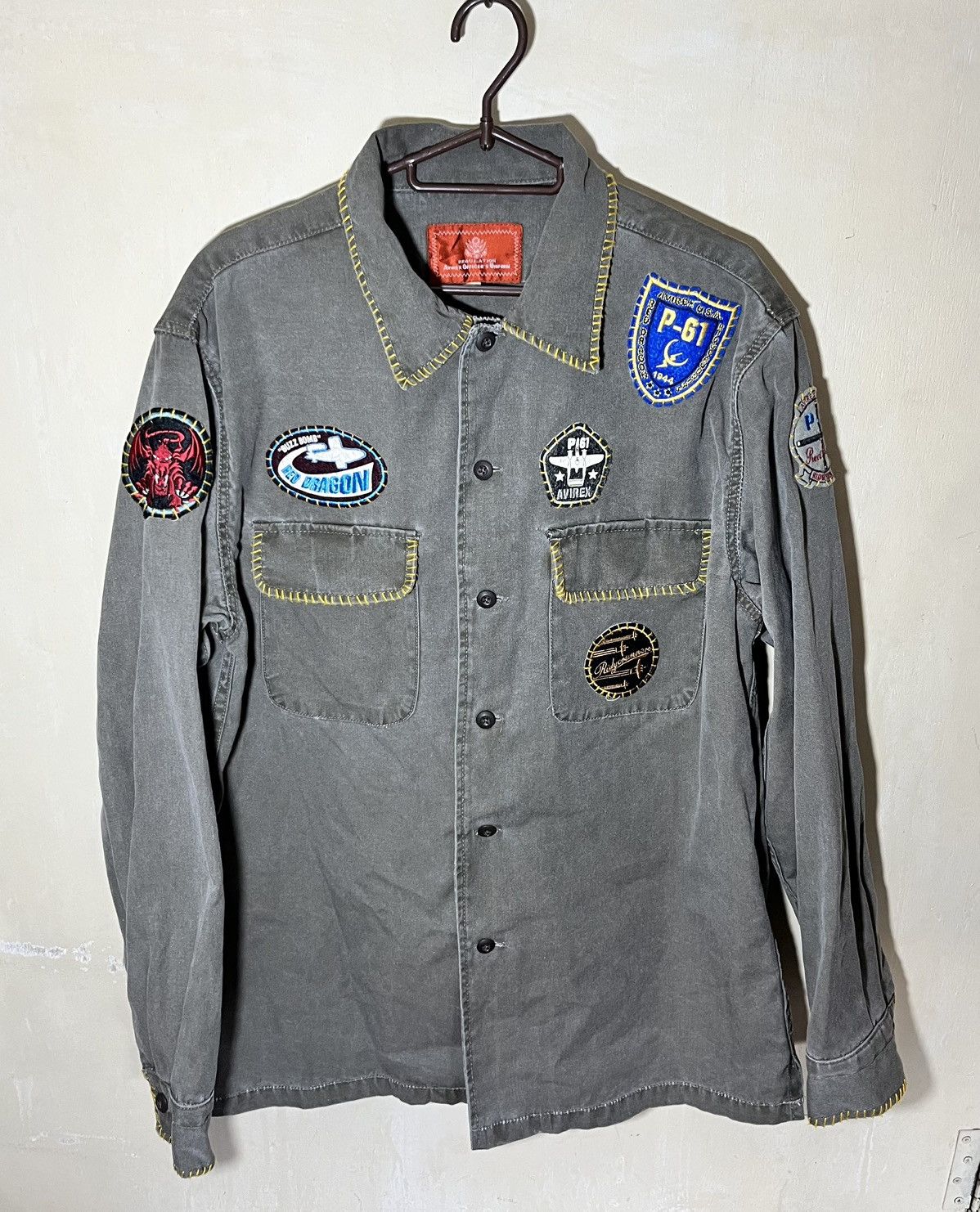 Avirex Vintage Avirex Officer Uniform Patches Jacket Size US L / EU 52-54 / 3 - 1 Thumbnail