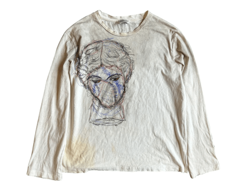 Japanese Brand Graffiti Graphic Long Sleeve Tee Size US S / EU 44-46 / 1 - 5 Thumbnail
