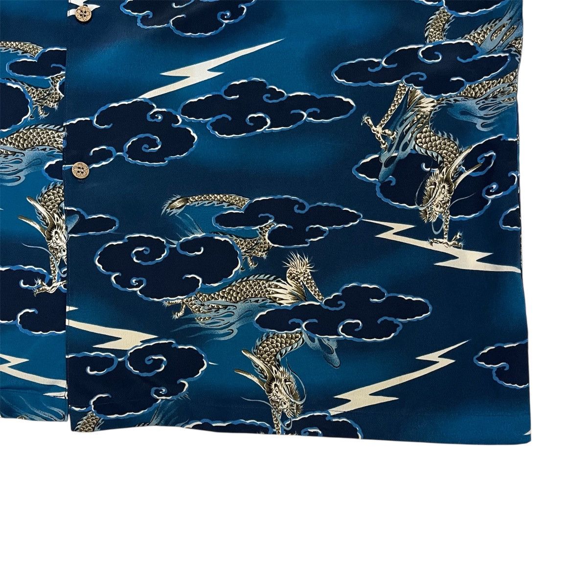 Sun Surf Vintage Dragon Japanese Theme Open Collar Hawaiian Shirt Size US XXL / EU 58 / 5 - 2 Thumbnail