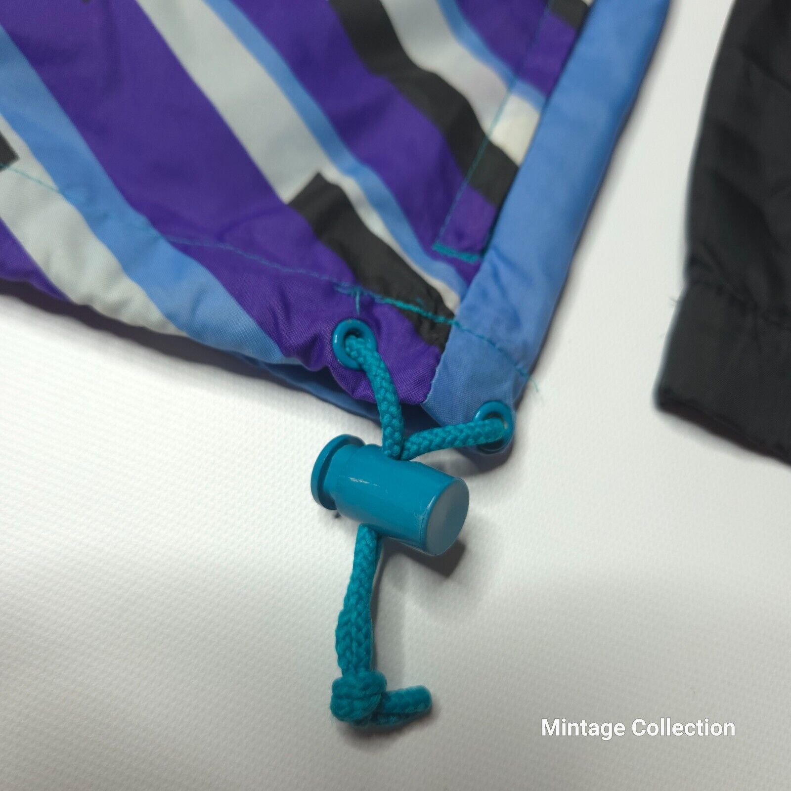 Nike VINTAGE NIKE GRAY TAG PURPLE TEAL 1/2 ZIP NYLON WINDBREAKER Size US S / EU 44-46 / 1 - 4 Thumbnail