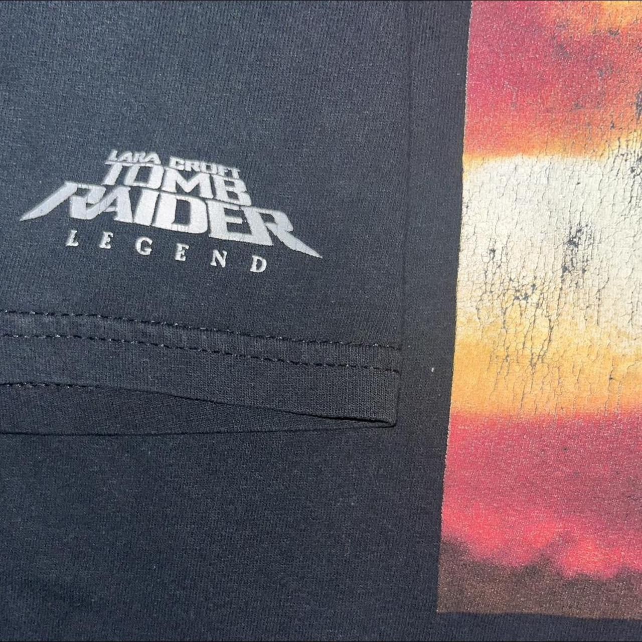 Vintage Vintage 2000s Lara Croft Tomb Raider Legend 3D Gaming Tee Size US XL / EU 56 / 4 - 4 Thumbnail