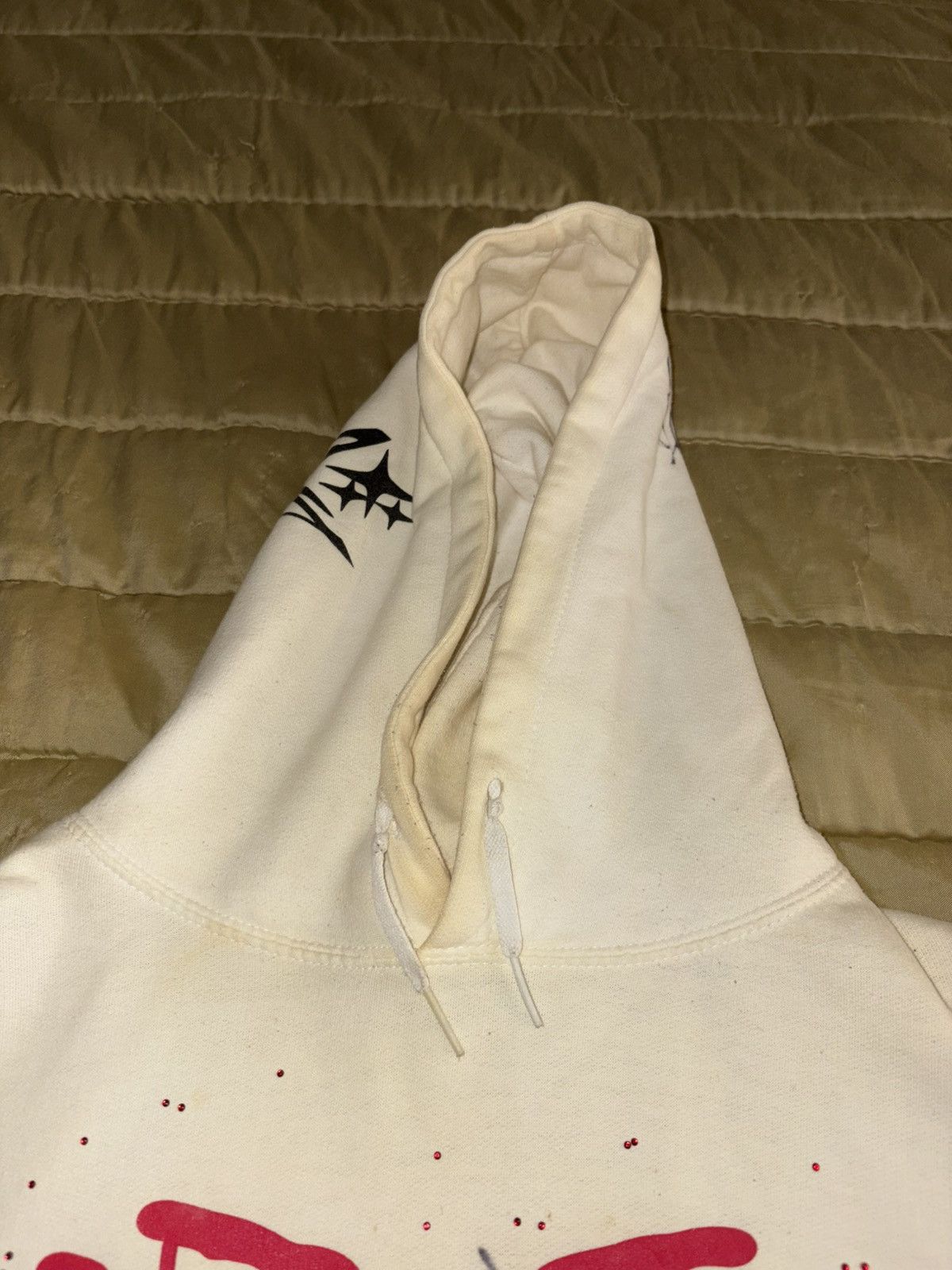 Drain Gang × Sad Boys NeVer Rainworld Rhinestone Hoodie Size US L / EU 52-54 / 3 - 5 Thumbnail