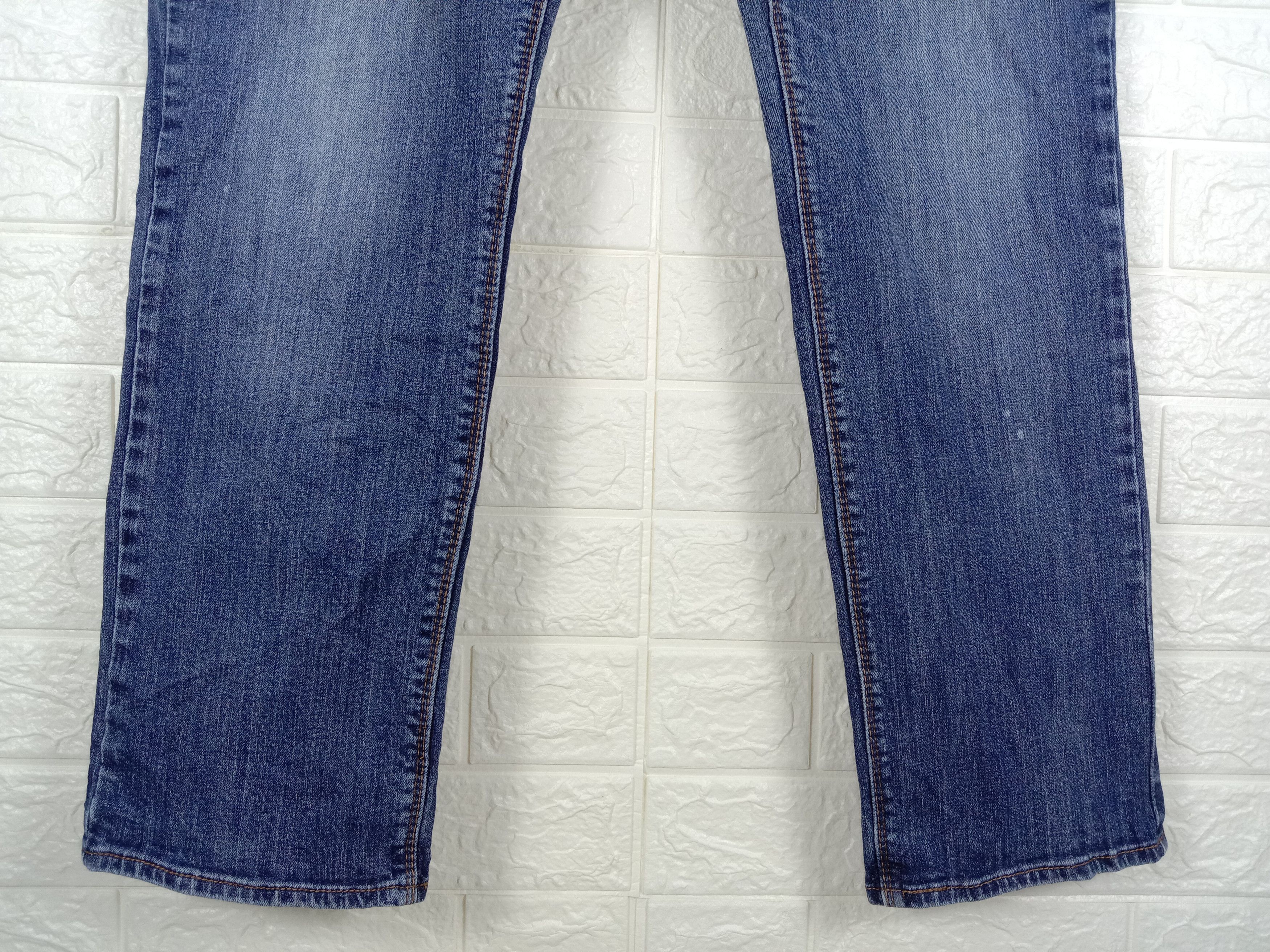 Levi's Vintage Levi's 525 Jeans Faded Blue Straight Leg Denim Size 33" - 4 Thumbnail