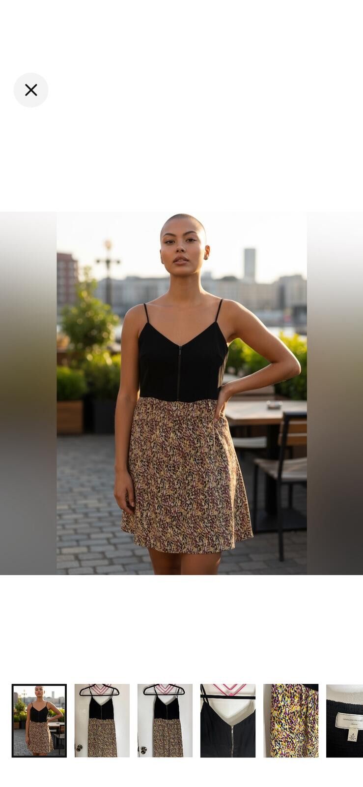 Other (ANTHROPOLOGIE) MOULINETTE SOEURS | Spaghetti Strap Dress Size S / US 4 / IT 40 - 1 Thumbnail