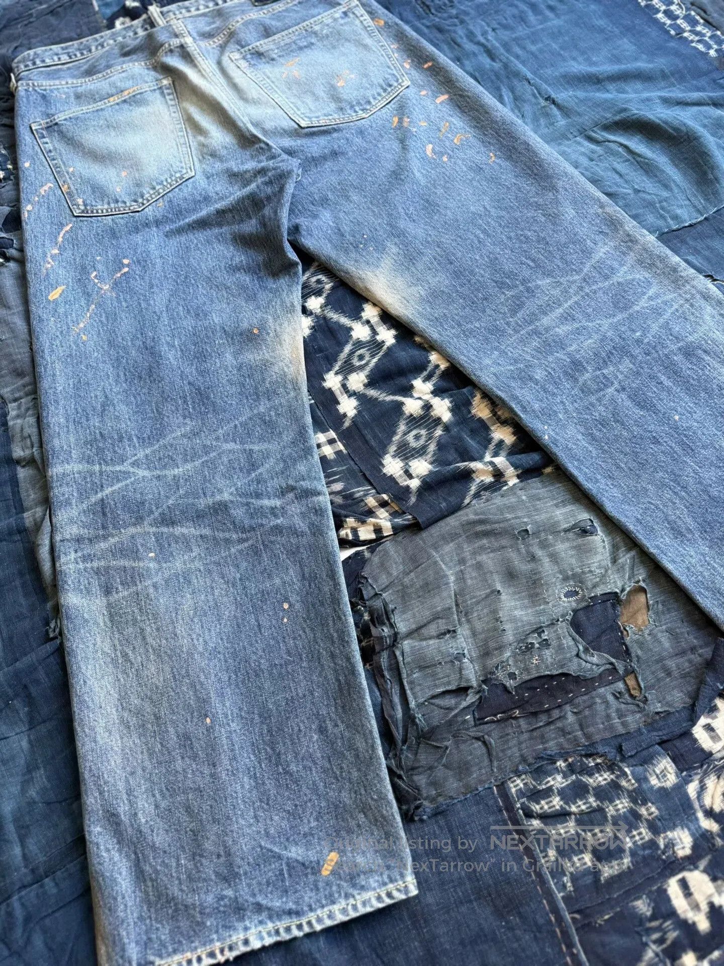 Visvim visvim wide damaged jeans 25ss social sculpture. Size US 34 / EU 50 - 4 Thumbnail