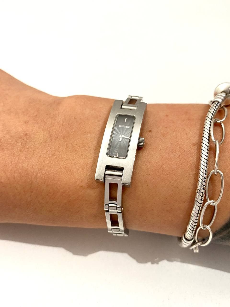 Gucci Gucci Logo 3900L Steel Quartz Women Wrist Watch Vintage Size ONE SIZE - 8 Thumbnail