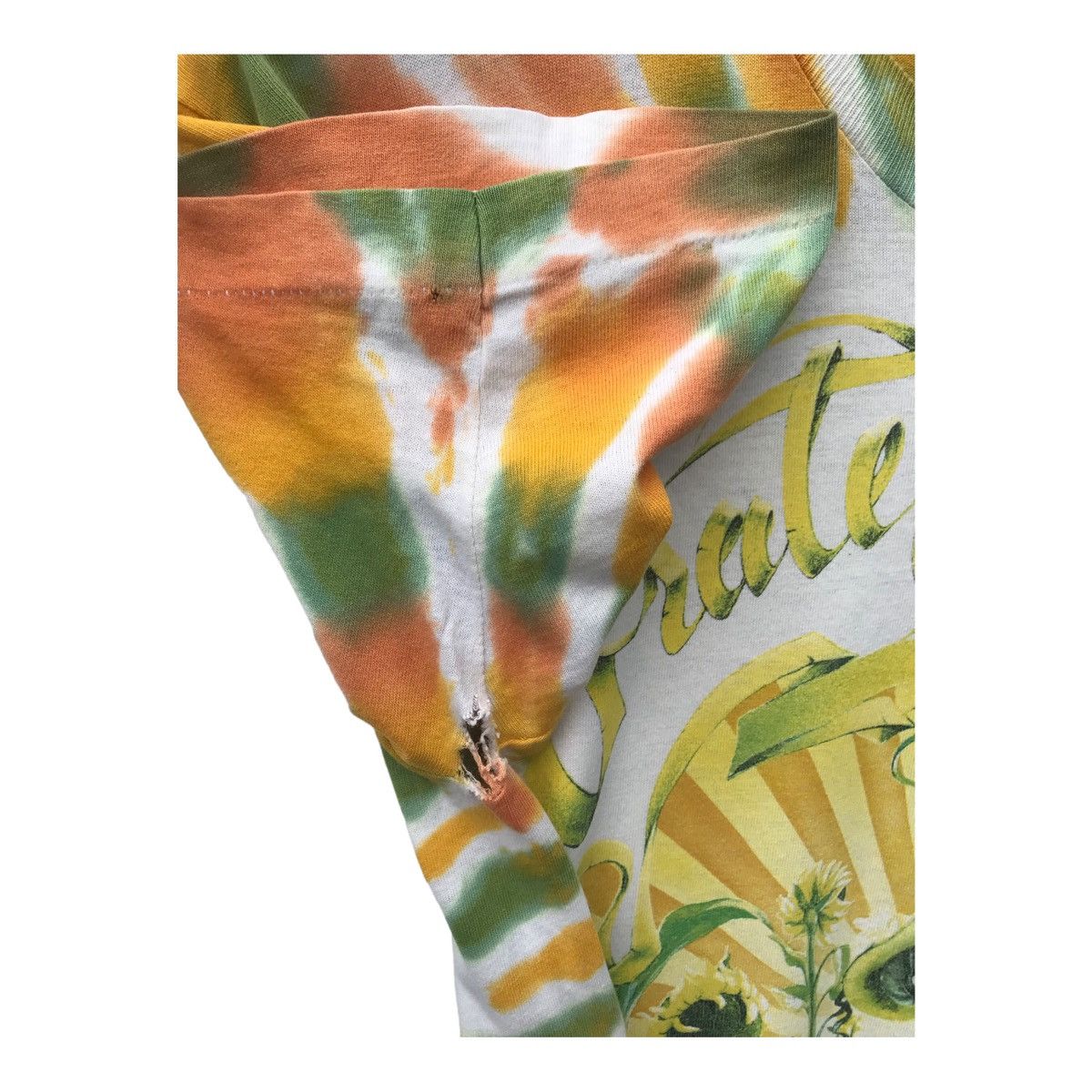 Band Tees Vintage 1994 Grateful Dead Summer Tour Thrashed Tie Dye Tee Size US S / EU 44-46 / 1 - 6 Thumbnail