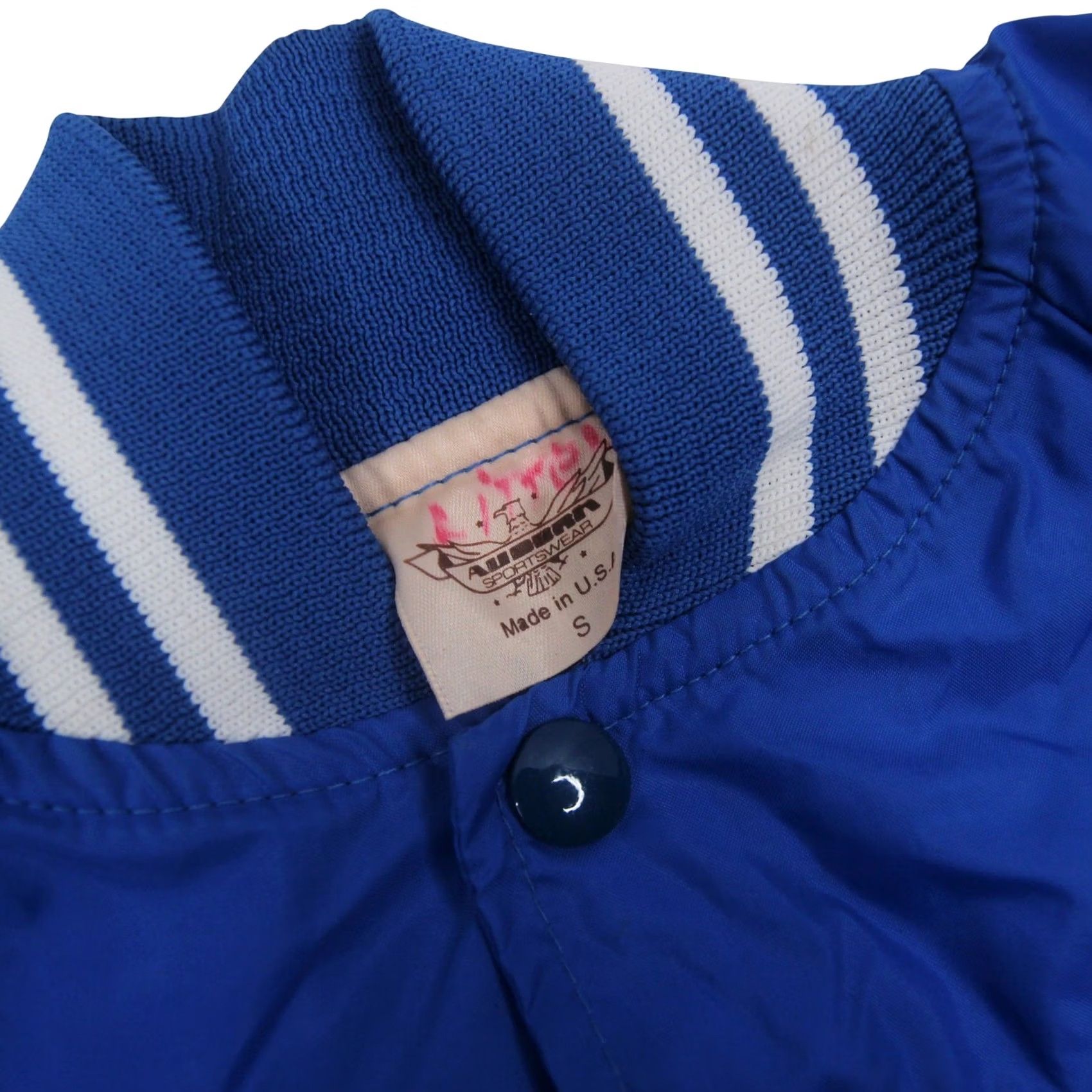 Vintage VINTAGE 1989 ABA STATE CHAMPION Satin BMX Jacket Blue Mens Small Satin BMX Jacket Men Small Blue 1989 9/10 Junior? Size US S / EU 44-46 / 1 - 5 Thumbnail