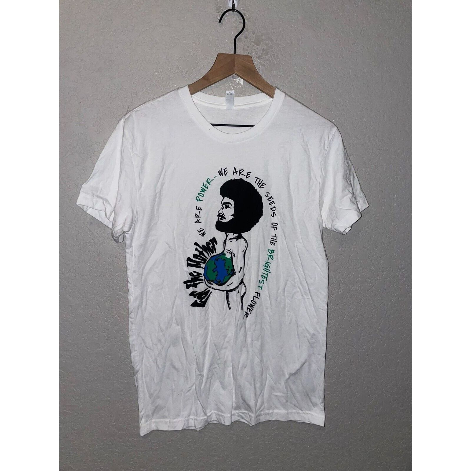 Next Level Earth Graphic Shirt Mother Earth Seeds Flower Tee Small Size US S / EU 44-46 / 1 - 1 Thumbnail