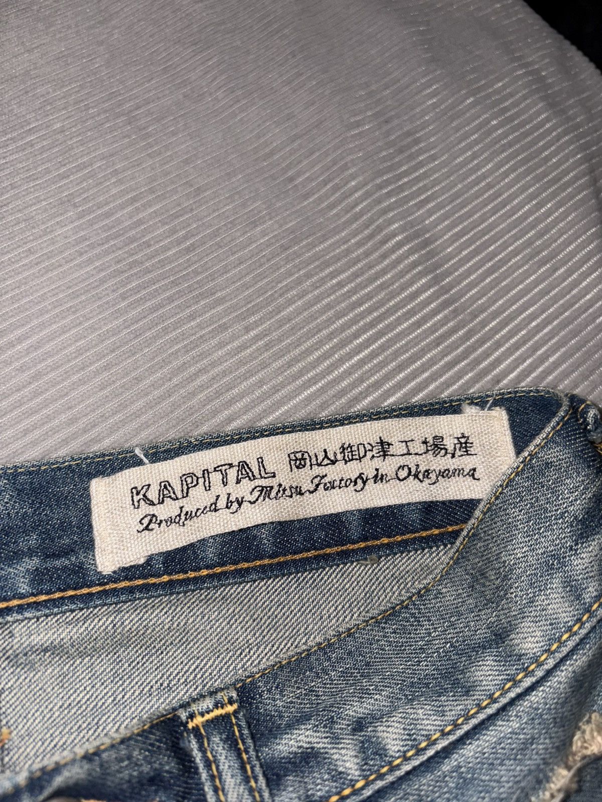 Kapital Kapital Selvedge Boot Flare Jeans Denim sand wash Bellbo Th Size US 28 / EU 44 - 10 Thumbnail