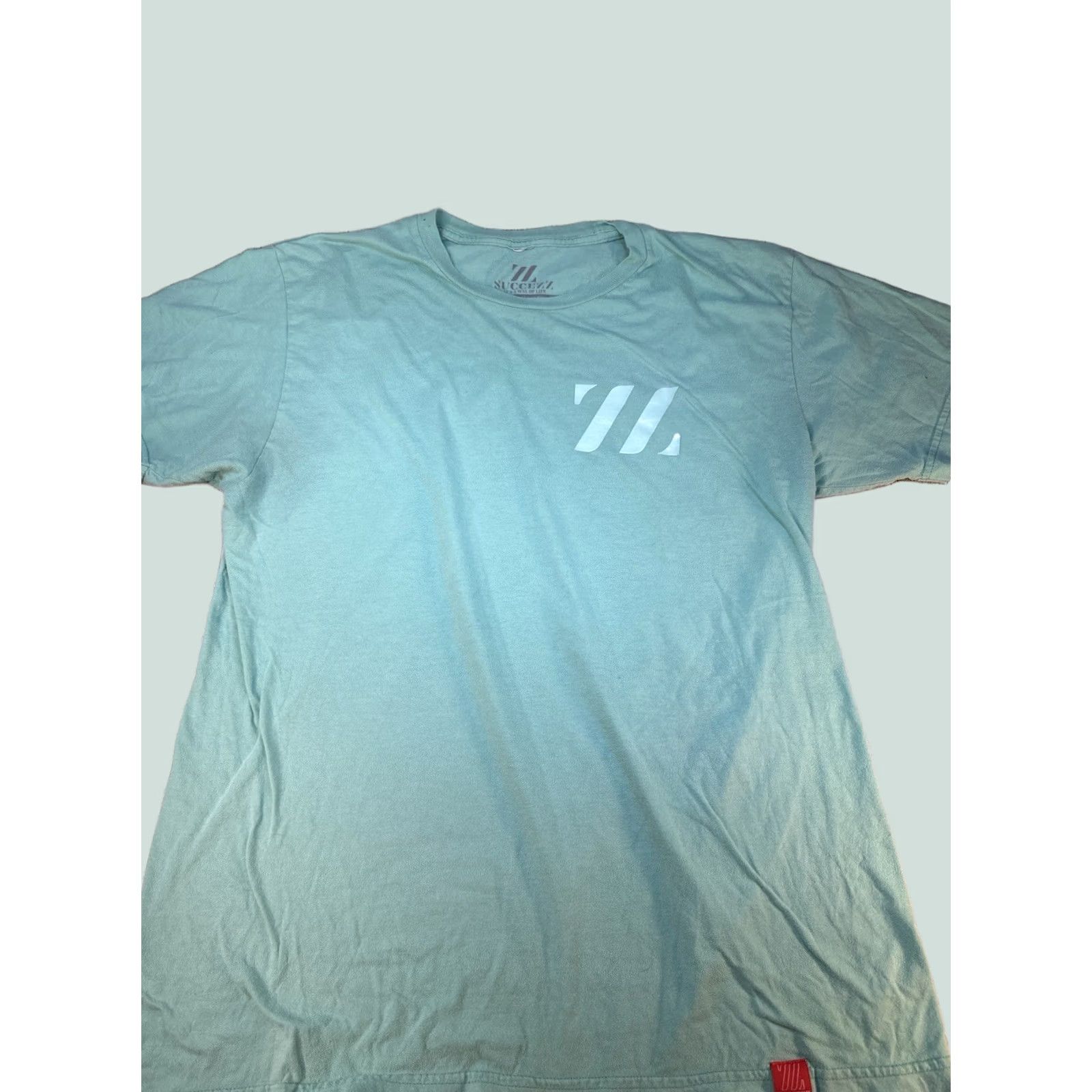 Logo 7 Succezz Logo T Shirt Mens Large Green Streetwear Graphic Casual Tee Size US L / EU 52-54 / 3 - 1 Thumbnail
