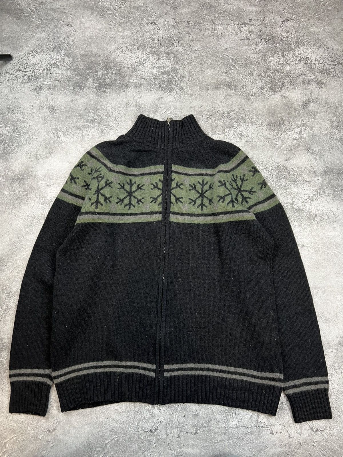 Rossignol Rossignol Wool 1/4 Zip Sweater Mens Black Size US L / EU 52-54 / 3 - 1 Thumbnail