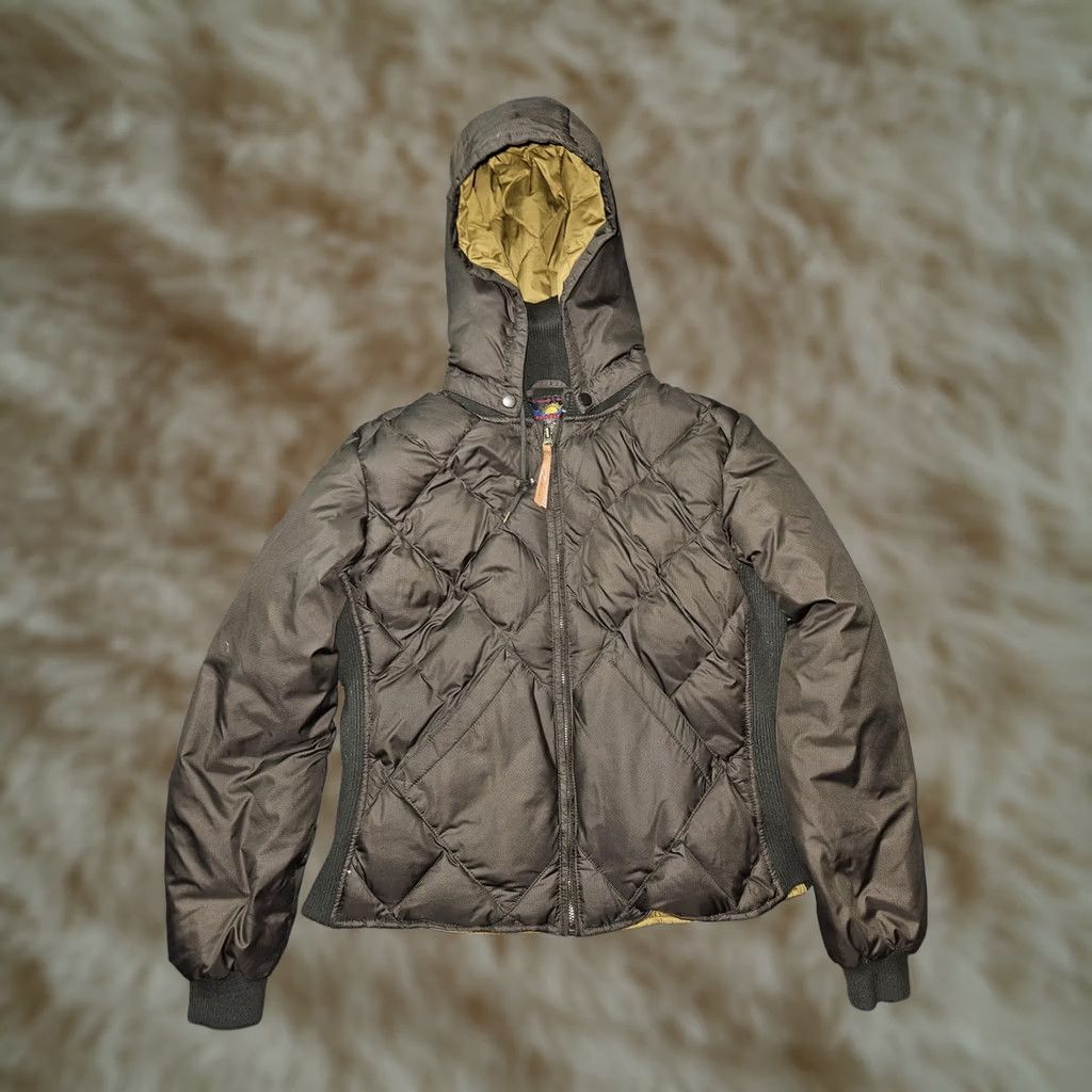 Eddie Bauer Eddie Bauer 1936 Skyliner Down Jacket Juniors XL Green Hooded Puffer Coat EB550 Size XL / US 12-14 / IT 48-50 - 1 Thumbnail