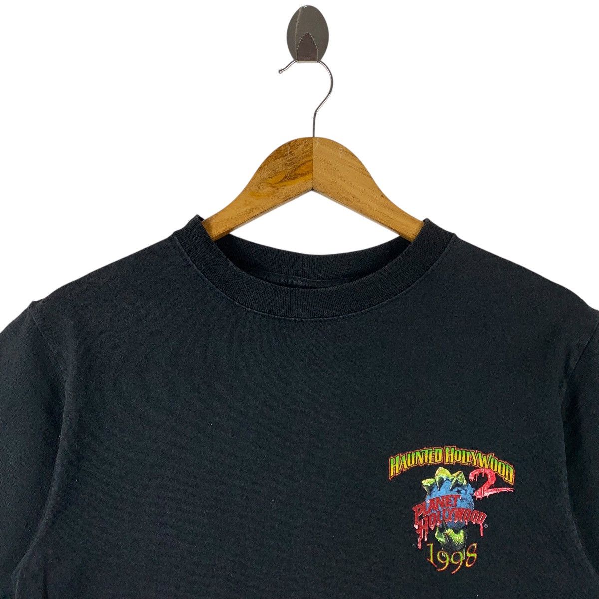 Planet Hollywood Vintage 1998 PLANET HOLLYWOOD Haunted Hollywood 2 tee Size US S / EU 44-46 / 1 - 3 Thumbnail
