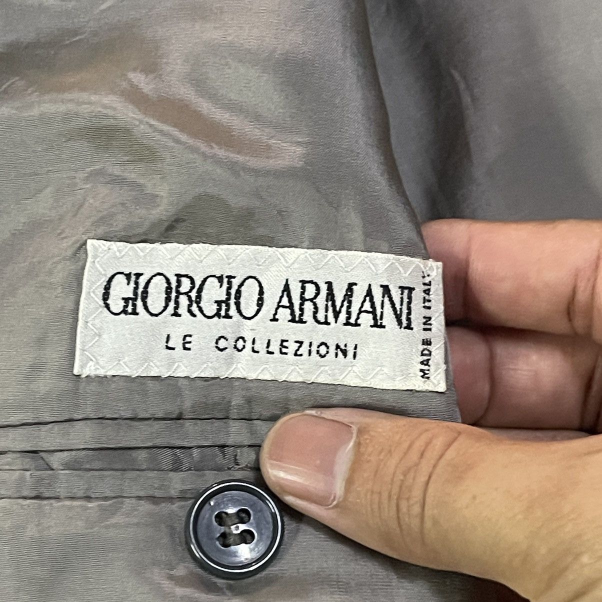 Giorgio Armani Vintage Giorgio Armani Blazer Double Breasted Size US M / EU 48-50 / 2 - 10 Thumbnail
