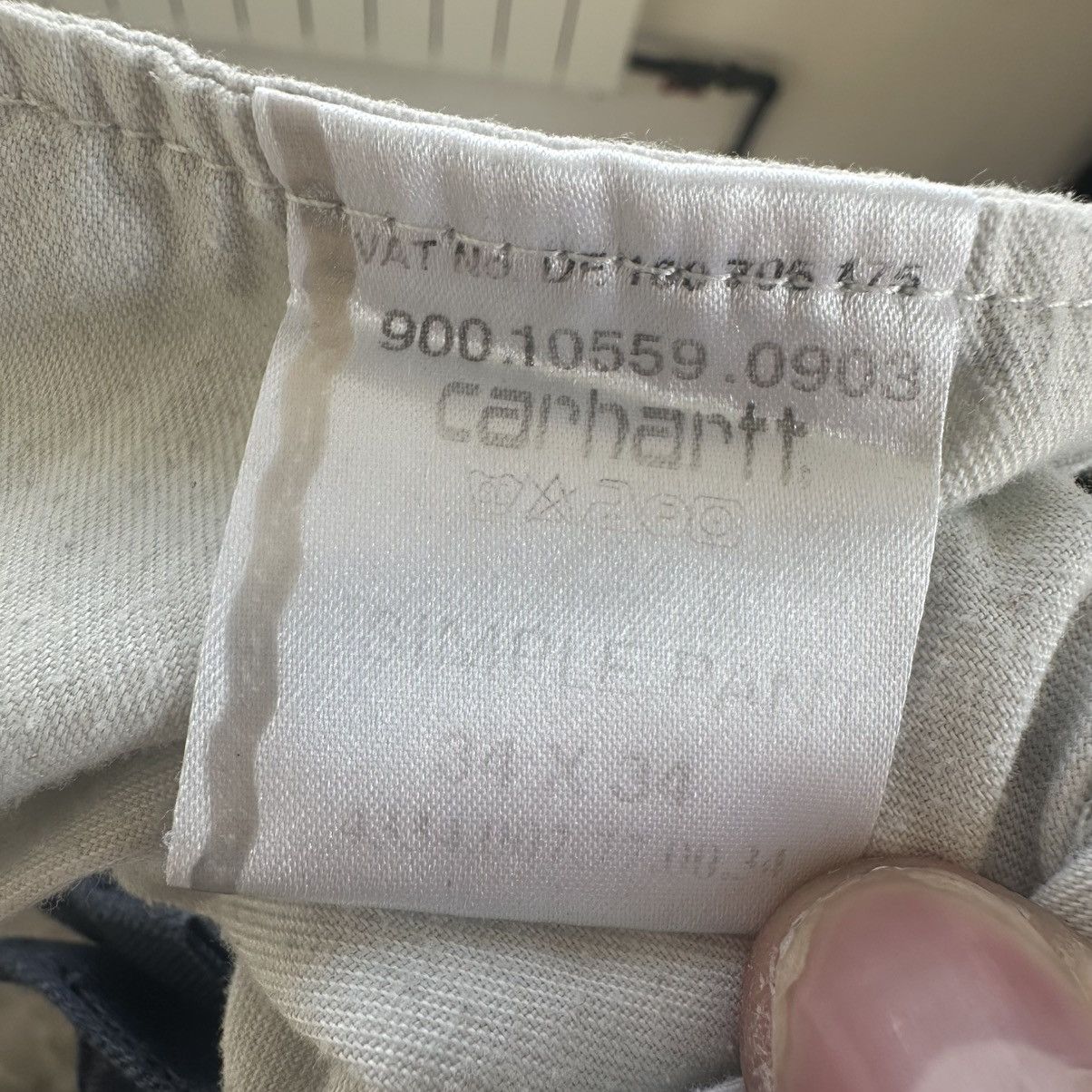 Carhartt Wip Carhartt simple pants loose fit baggy vintage Size US 34 / EU 50 - 11 Thumbnail