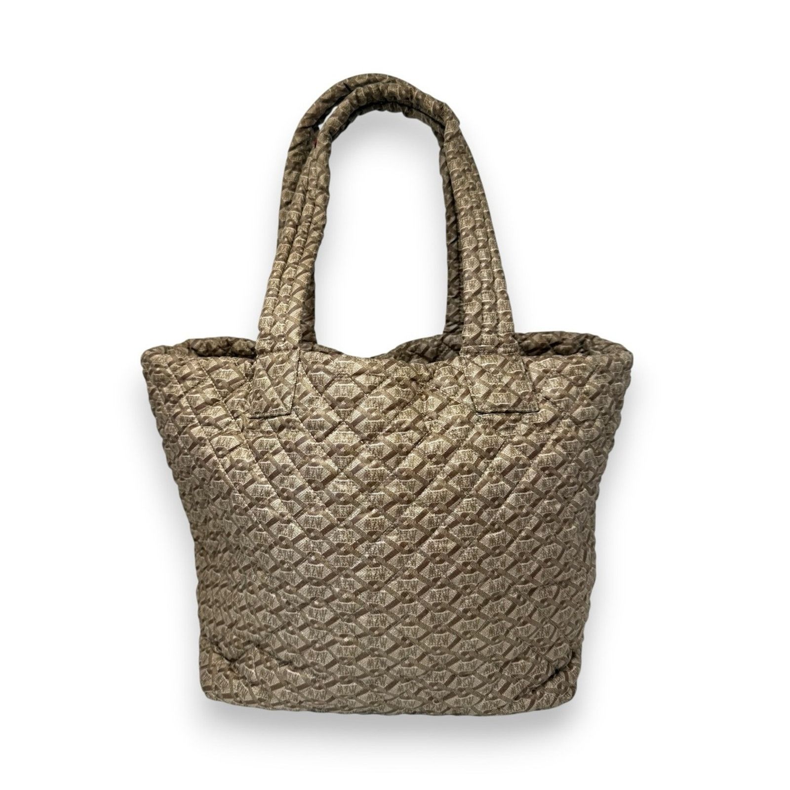 MZ Wallace MZ Wallace Medium Metro Quilted Tote Monogram Basket Weave Size ONE SIZE - 3 Thumbnail