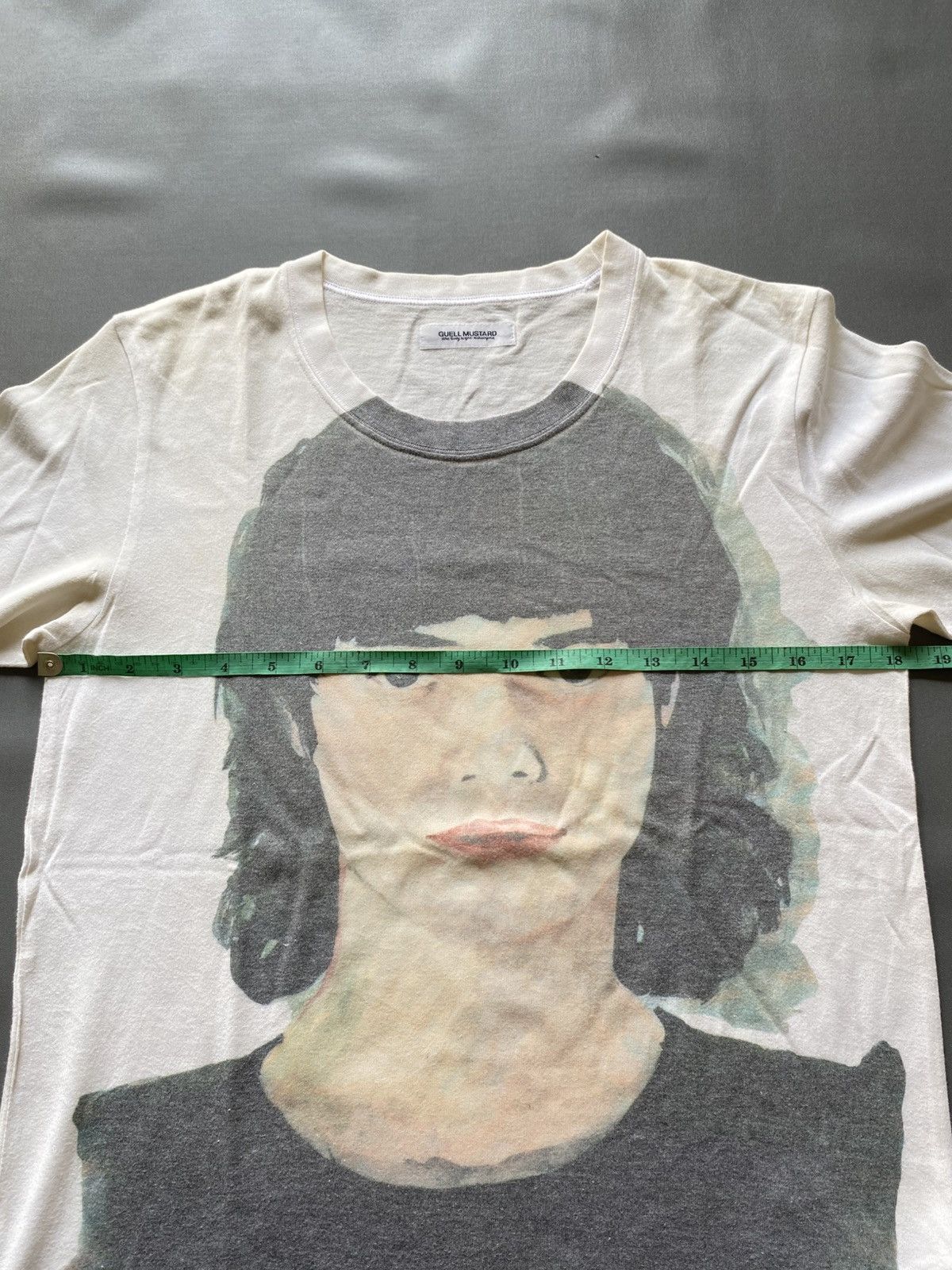 Japanese Brand GUELL MUSTARD Over Print Longsleeve Tshirt Size US M / EU 48-50 / 2 - 6 Thumbnail