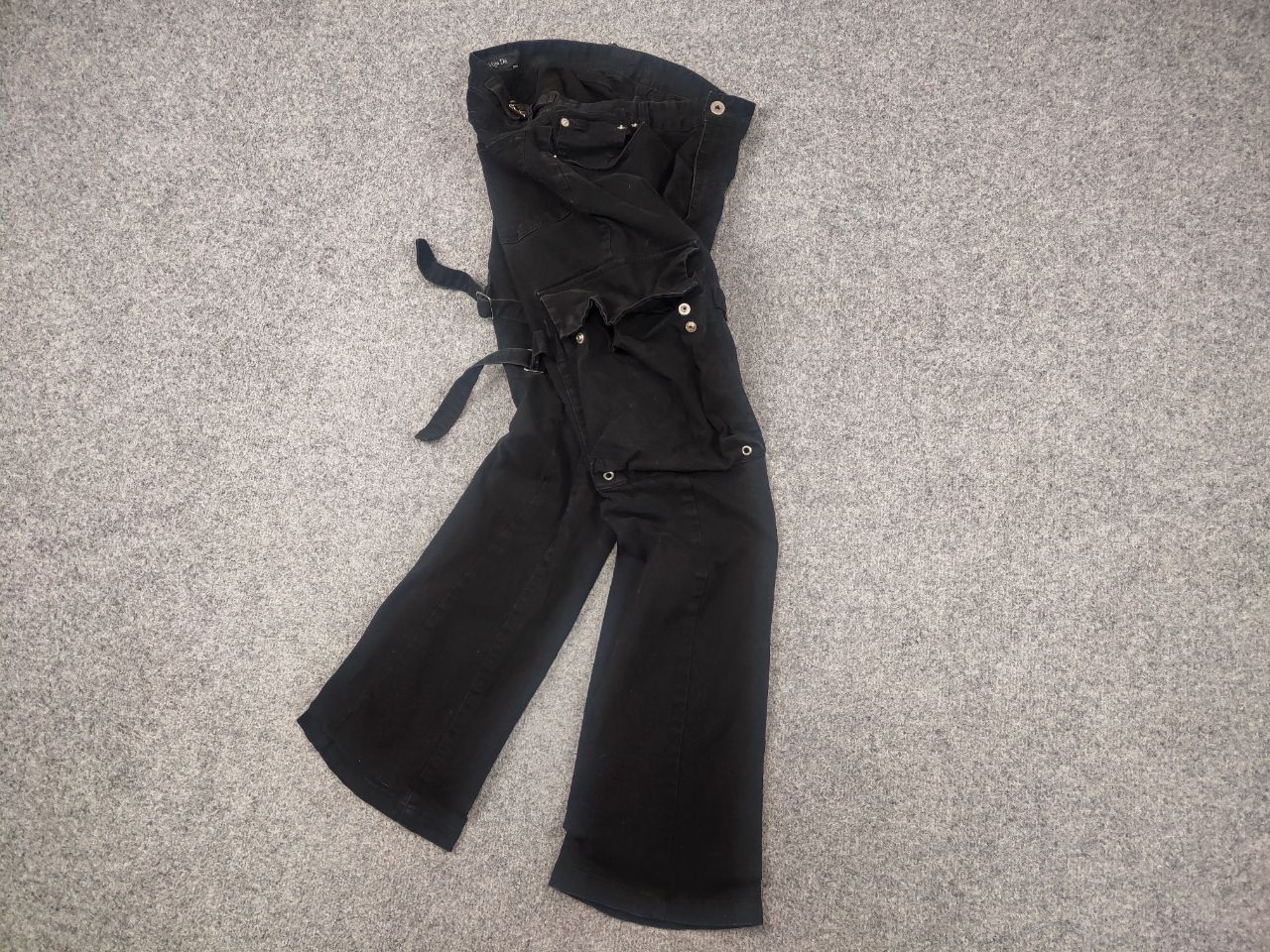 Vuja De Vuja De Japan Studio bondage flared Cargo Pants Authentic Size US 32 / EU 48 - 3 Thumbnail