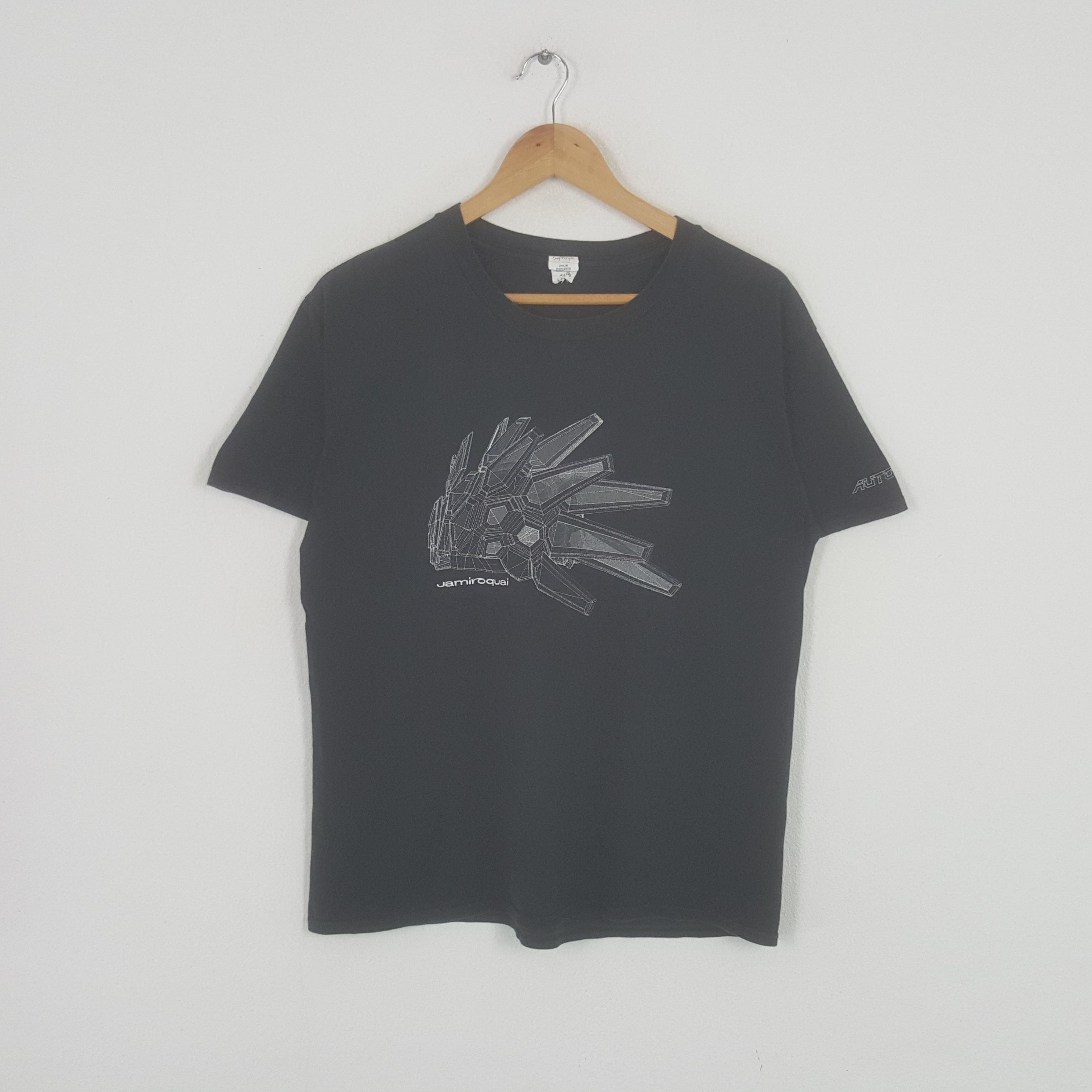 Band Tees × Vintage Vintage Jay Kay Jamiroquai Funk Band T-shirt Size US L / EU 52-54 / 3 - 1 Thumbnail