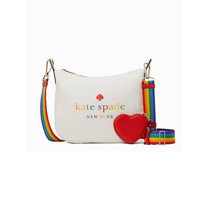 Kate Spade Kate Spade Rainbow Logo detachable coin purse Crossbody Bag Size ONE SIZE - 10 Thumbnail