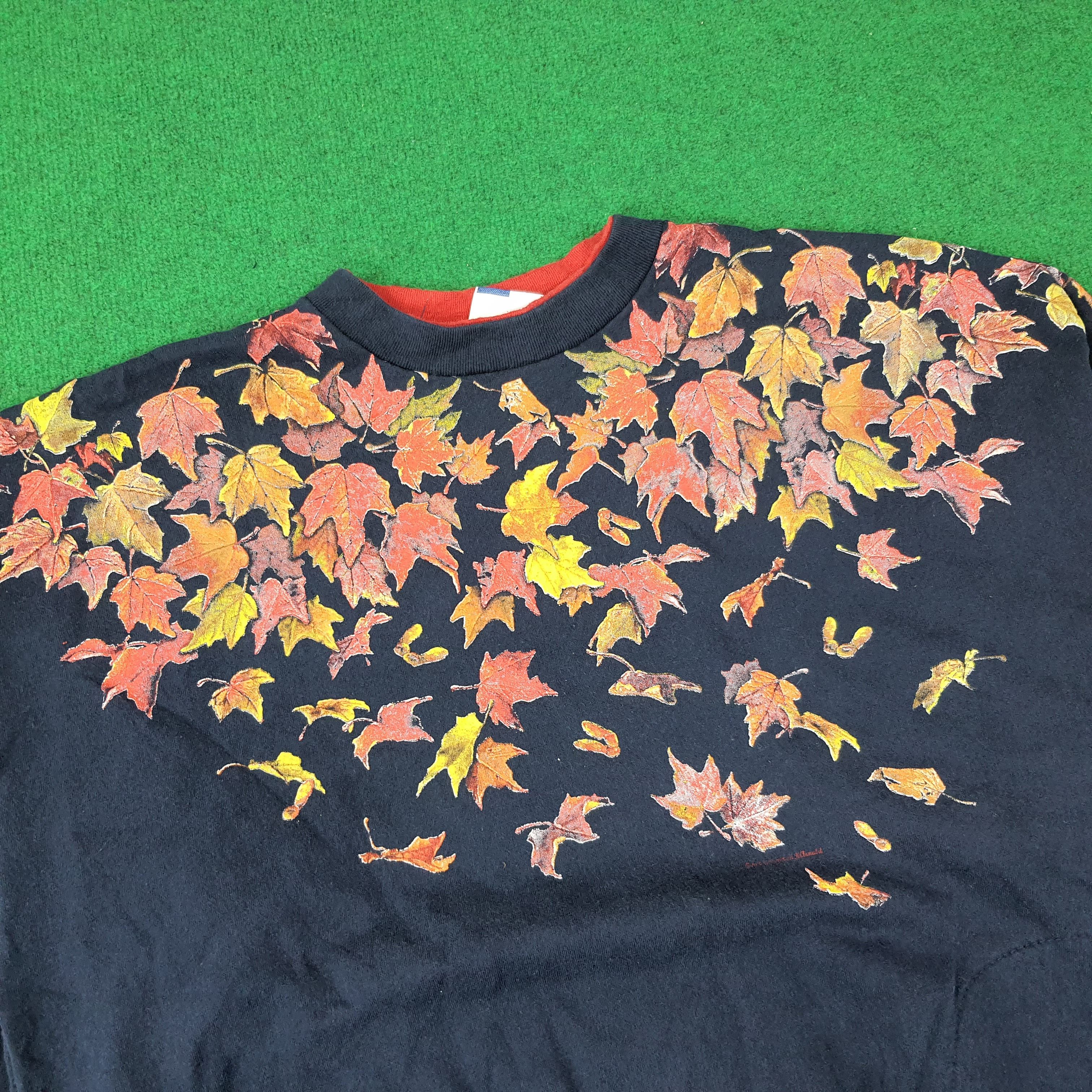 Vintage Vintage Art Unlimited Autumn Sweatshirt C262N27 Size US L / EU 52-54 / 3 - 2 Thumbnail