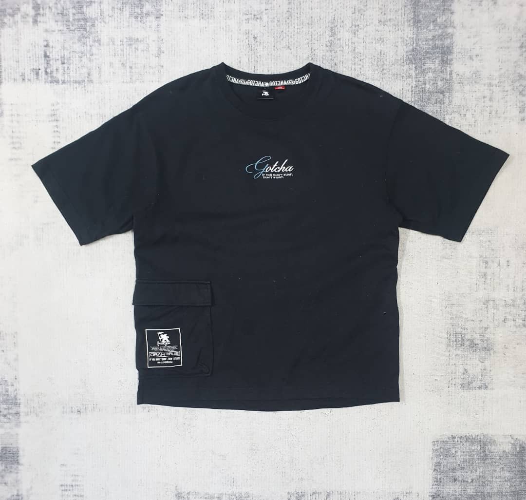 Gotcha Gotcha black colour side pocket collar Shirt Size US M / EU 48-50 / 2 - 1 Thumbnail