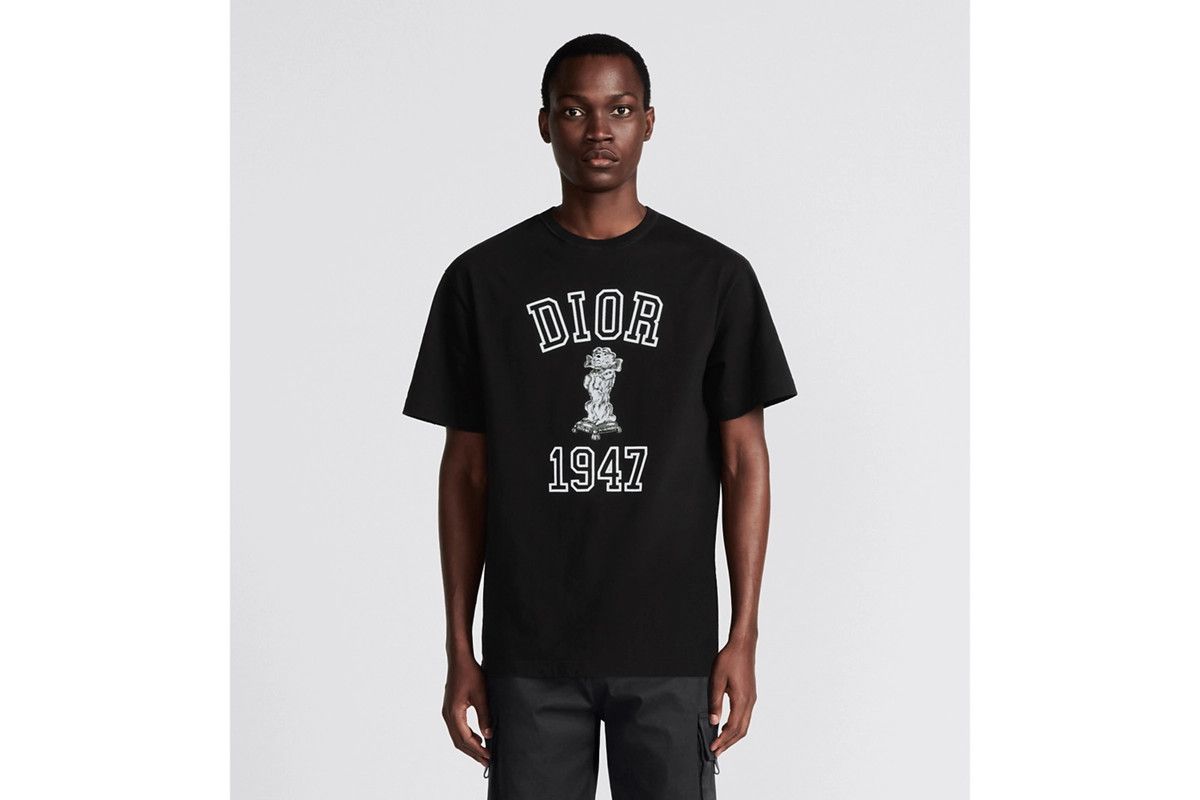 Dior o1bcso1str0226 Relaxed-Fit Bobby T-Shirt in Black Size US XL / EU 56 / 4 - 4 Thumbnail