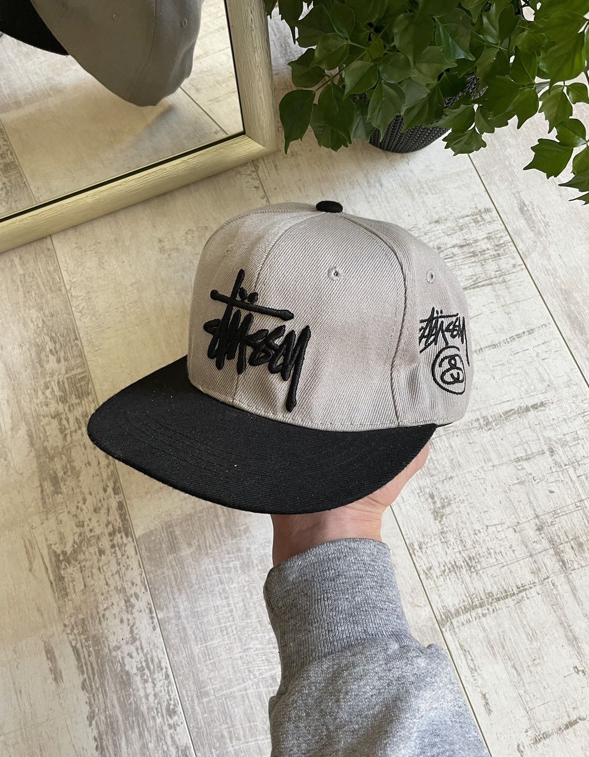 Stussy × Vintage Stussy Vintage Y2K Hats Cap Big Logo Size ONE SIZE - 1 Thumbnail