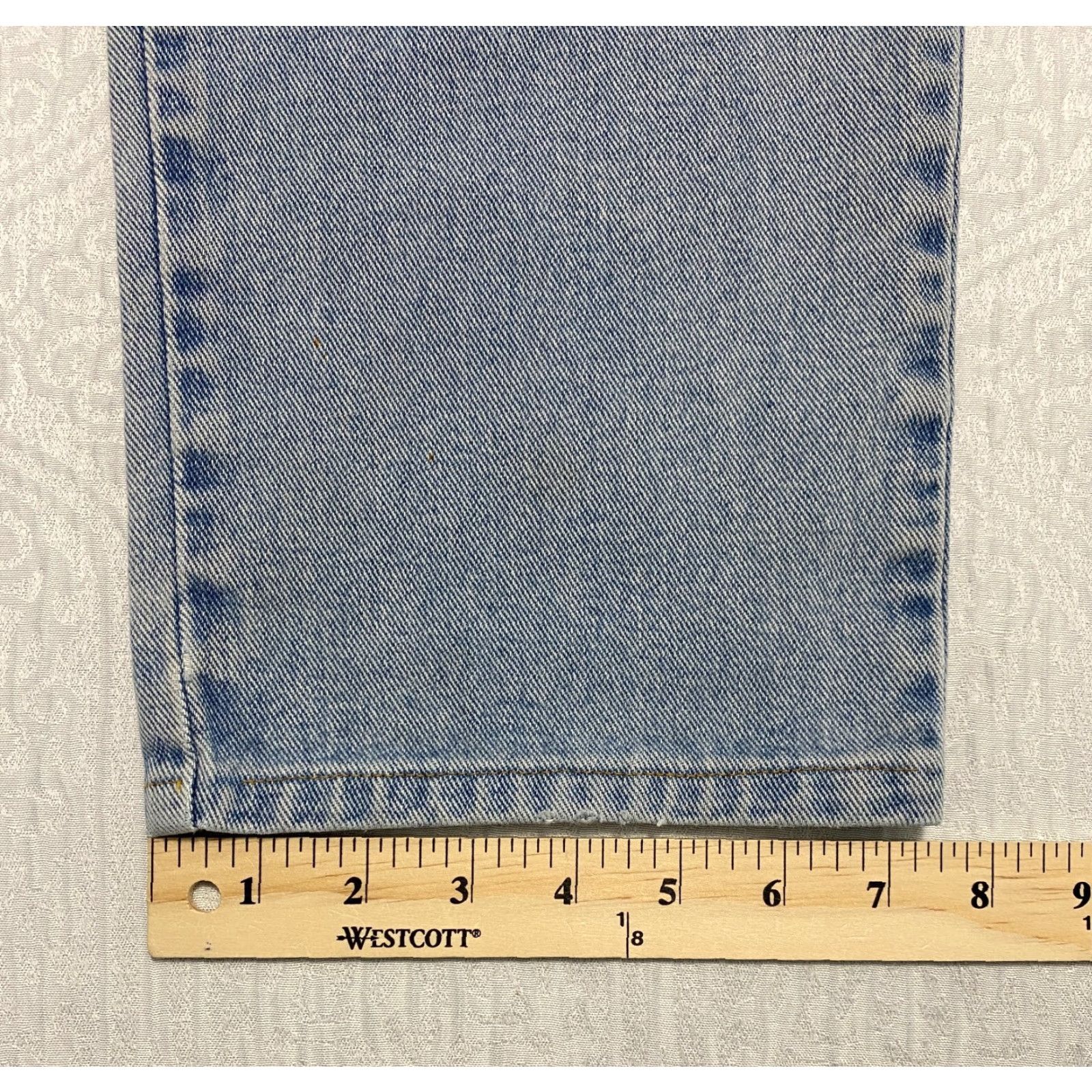 Ralph Lauren VINTAGE Lauren Ralph Lauren Jeans Womens High Rise 10 Blue Straight Size 24" / US 00 / IT 34 - 6 Thumbnail