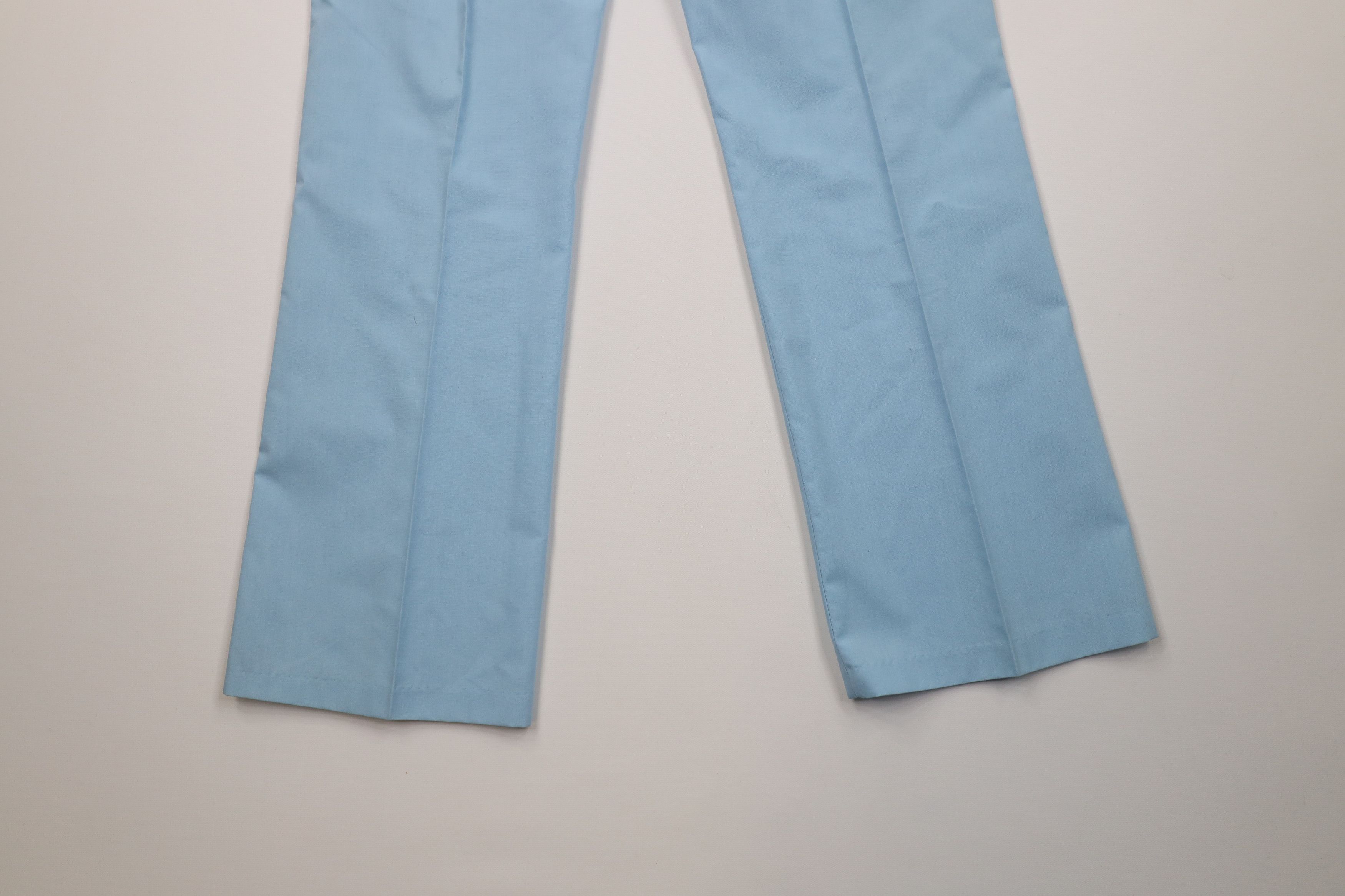 Vintage Vintage 70s Streetwear Wide Leg Chino Pants Carolina Blue US Size US 30 / EU 46 - 12 Thumbnail