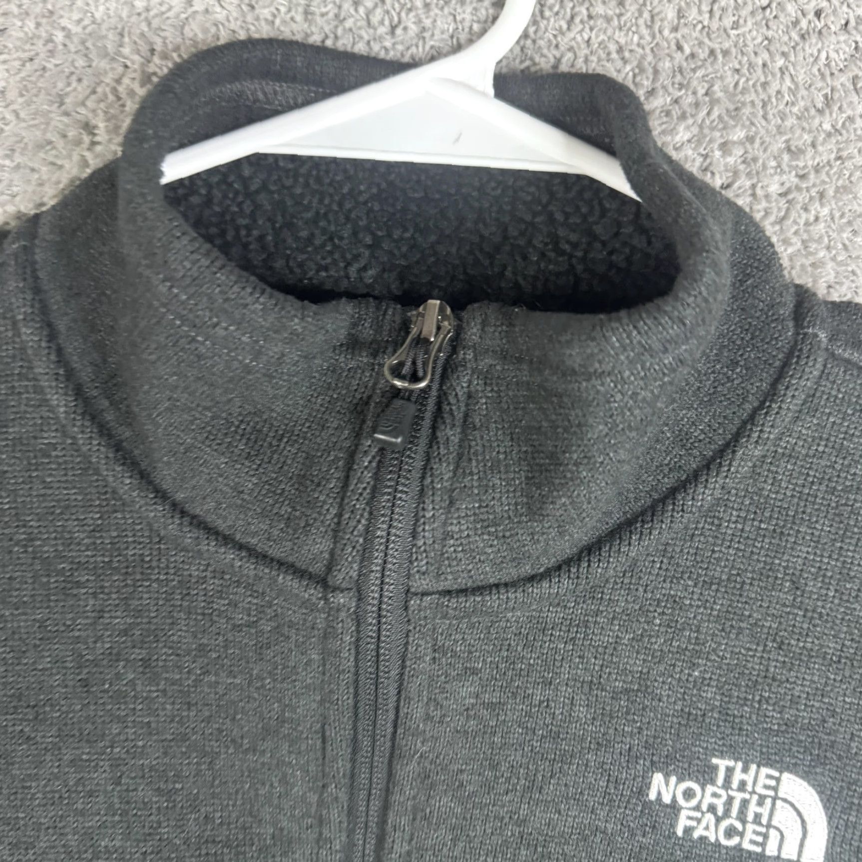 The North Face The North Face Womens Fleece Jacket S Gray Full Zip Pockets Warm Outdoor breathable casual Size S / US 4 / IT 40 - 6 Thumbnail