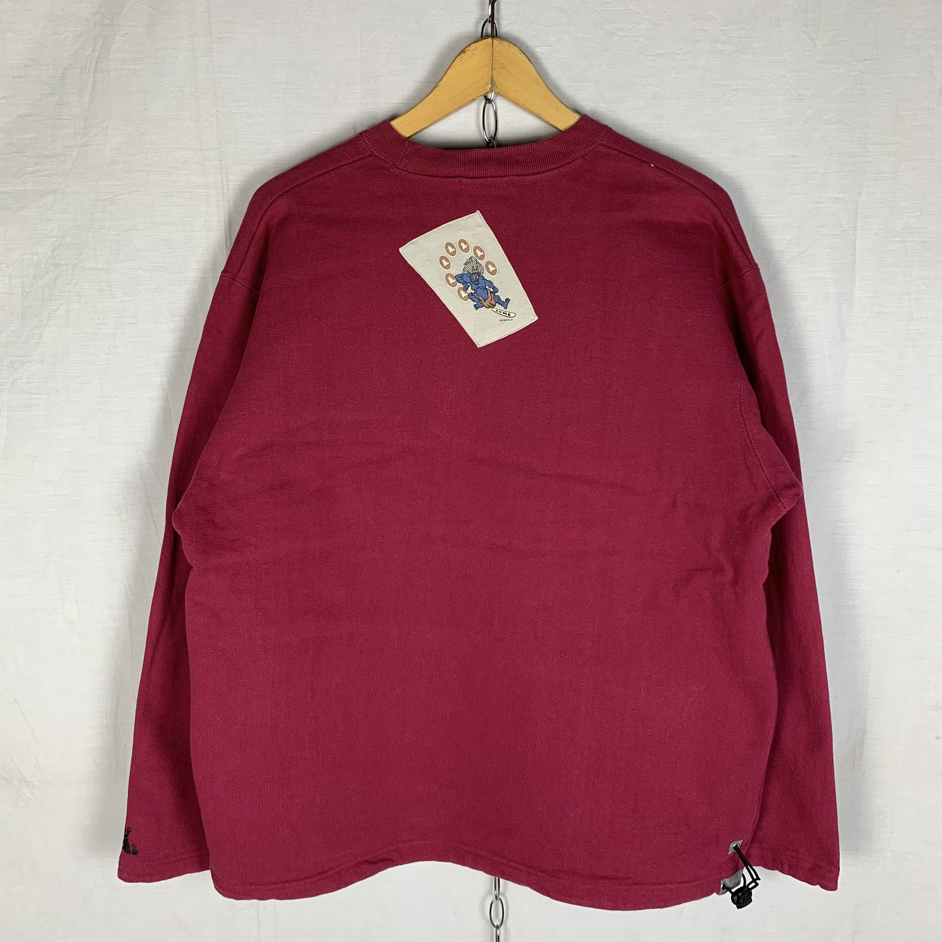 Vintage Acme Clothing Skateboards Heavyweight Sweatshirt Size US M / EU 48-50 / 2 - 7 Thumbnail