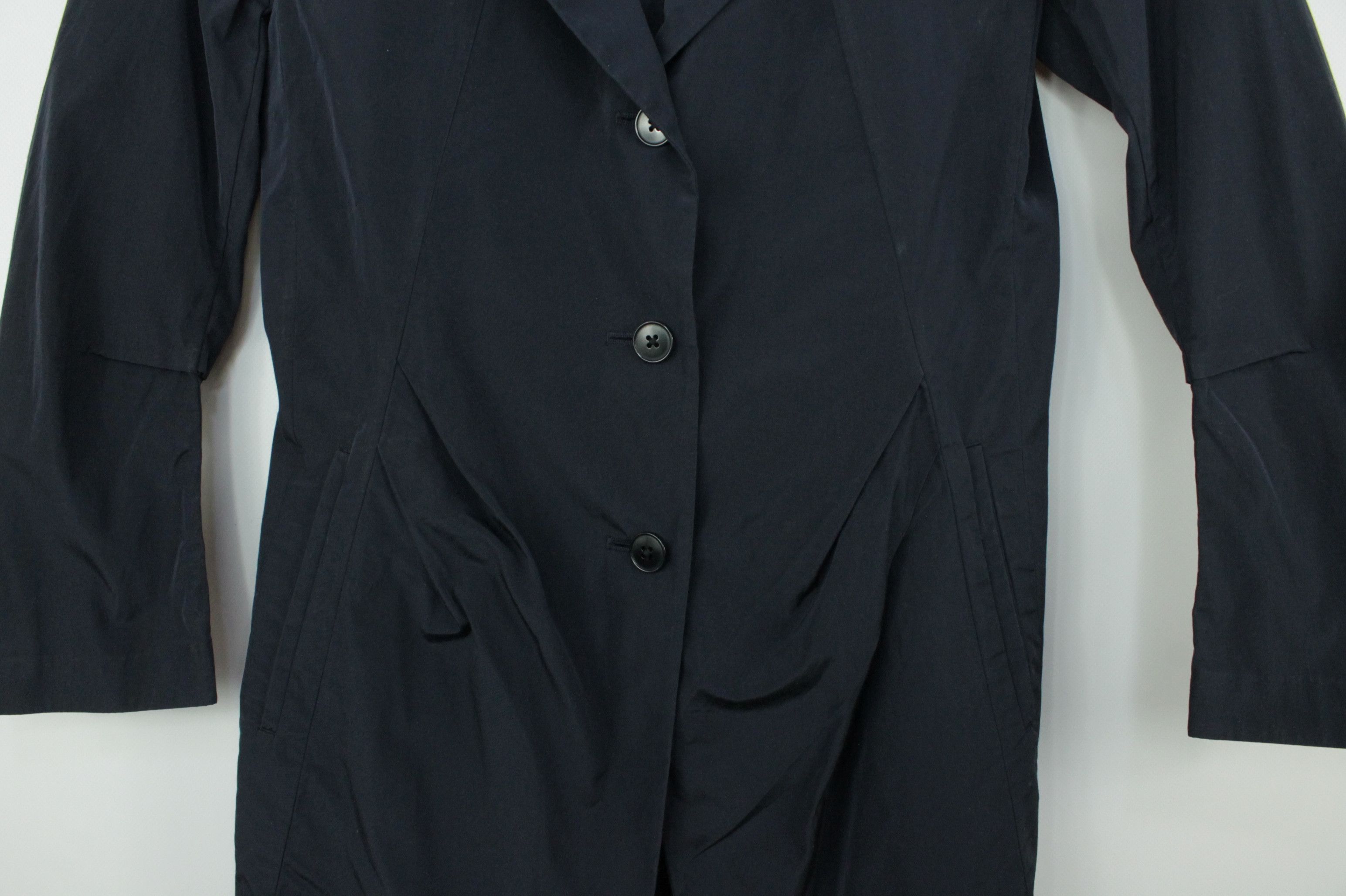 Jil Sander Uniqlo Jil Sander Light Trench Coat Navy Size S / US 4 / IT 40 - 3 Thumbnail