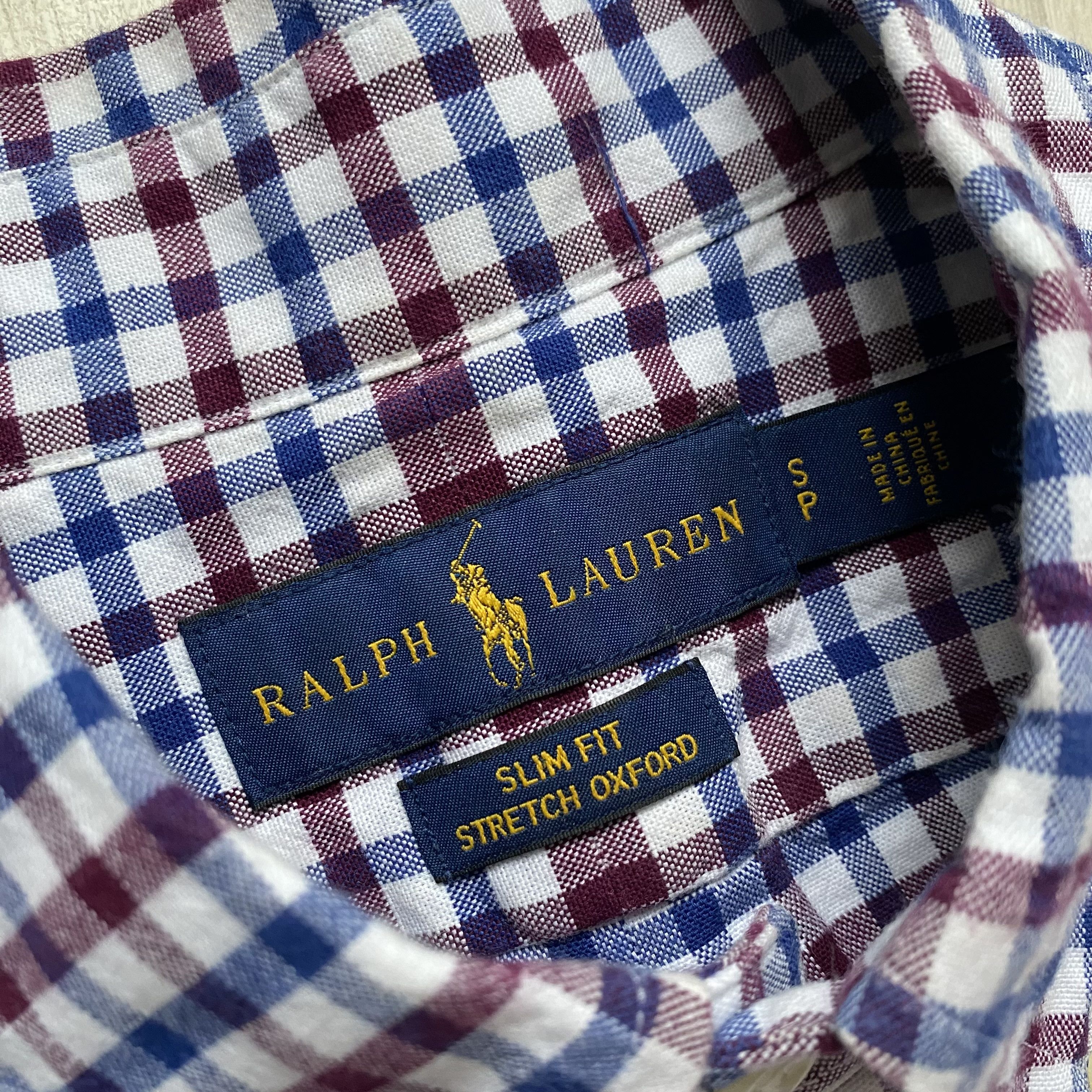Polo Ralph Lauren 🏇 Oldmoney POLO RALPH LAUREN Flannel Shirt Checked Size US S / EU 44-46 / 1 - 7 Thumbnail