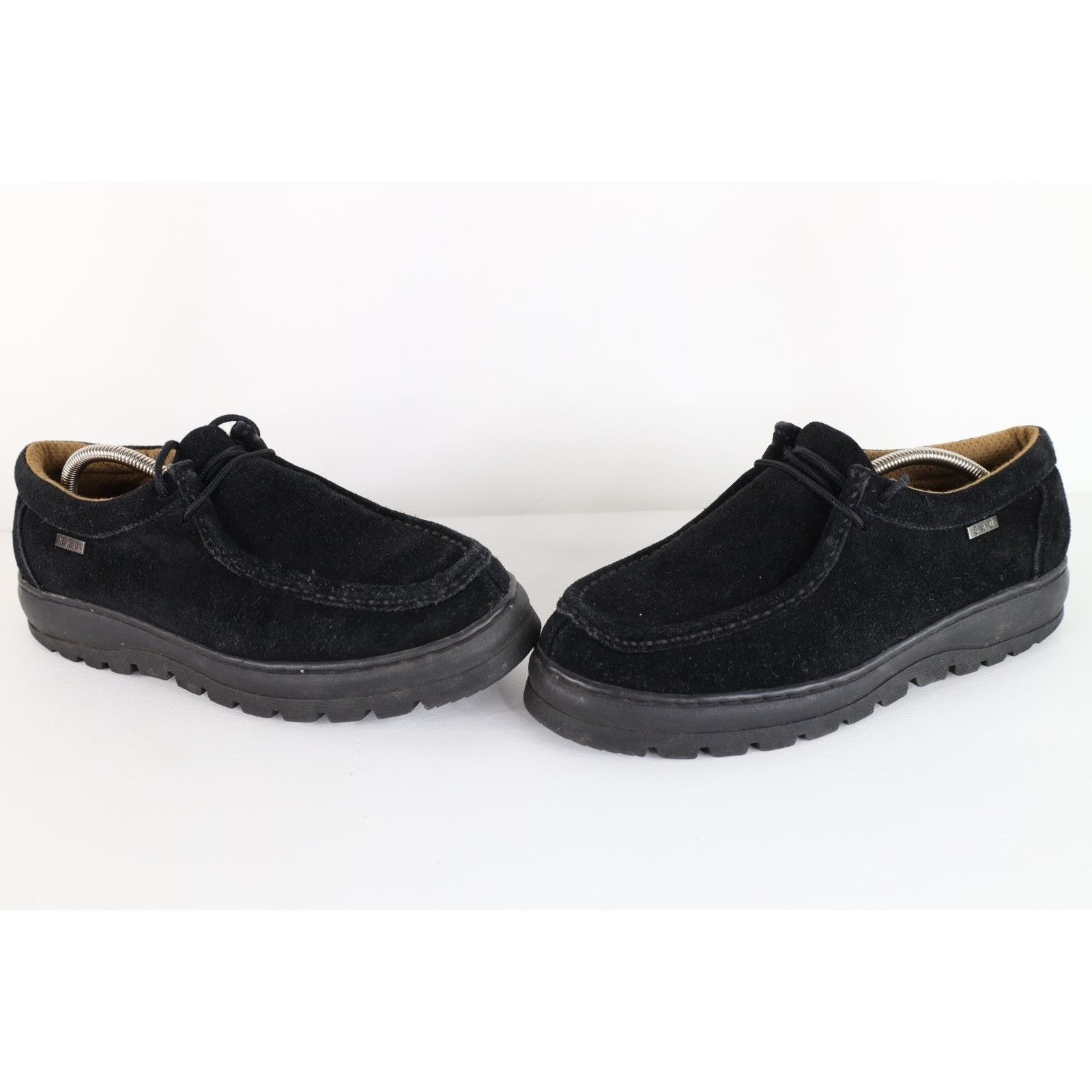 Luxury × Prada × Vintage Vintage Prada Suede Leather Shoes Mesh