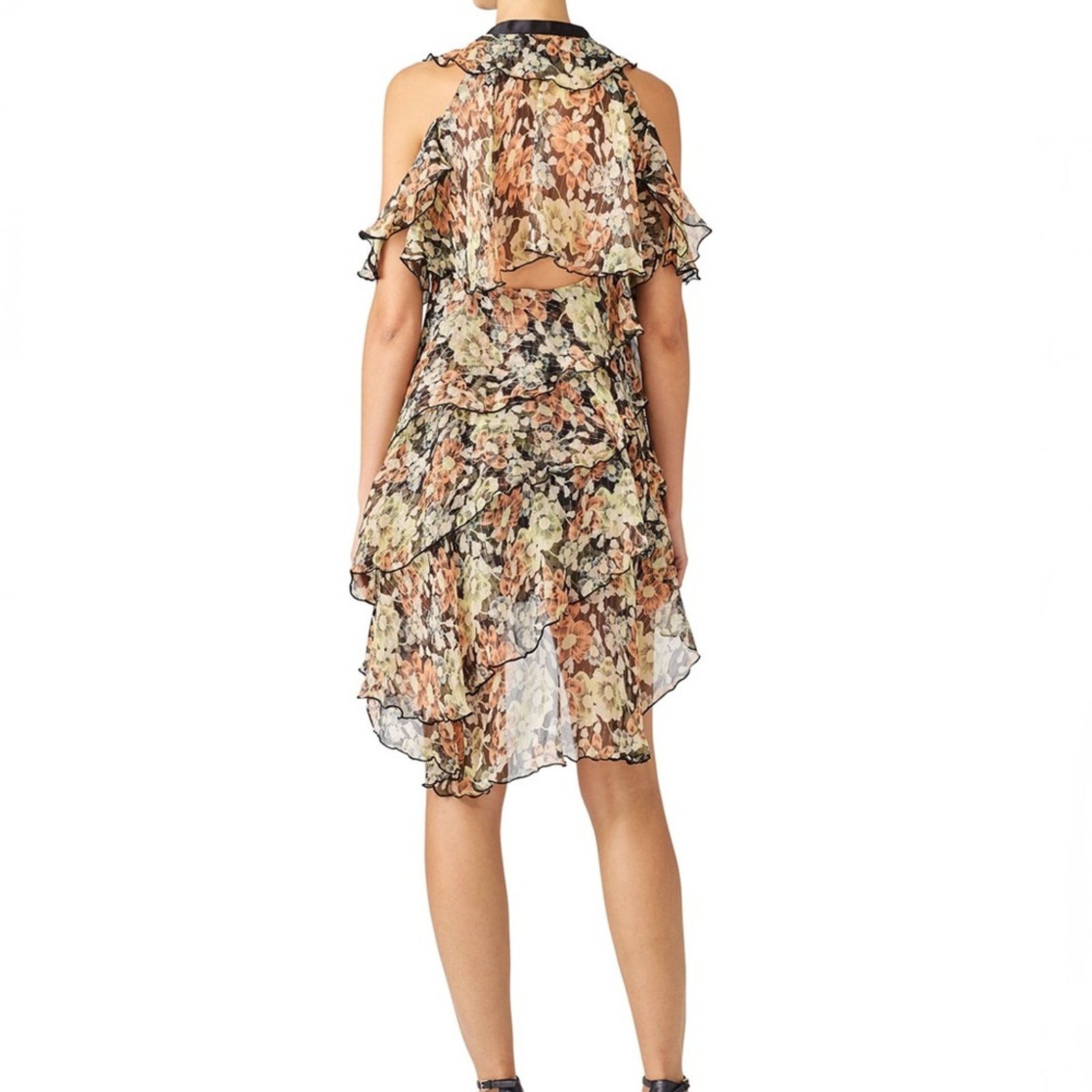 The Kooples The Kooples Wanted Ruffle Mini Dress Size 2 Size XS / US 0-2 / IT 36-38 - 3 Thumbnail